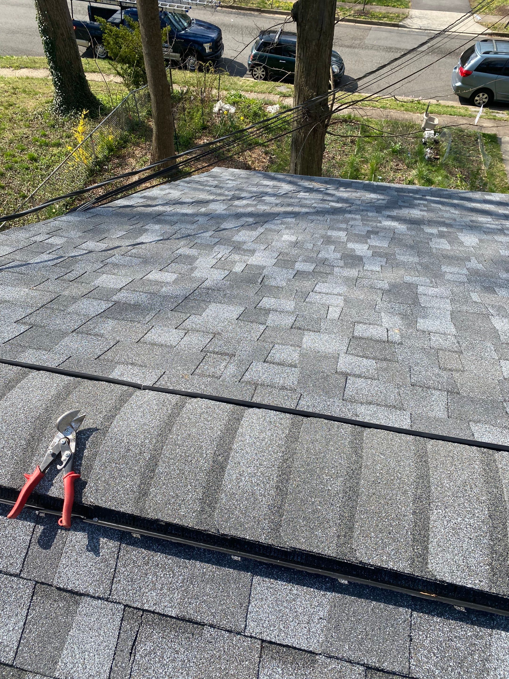 Falls Church Landmark Pro Roof in Max Def Pewter by RM Banning, Inc.