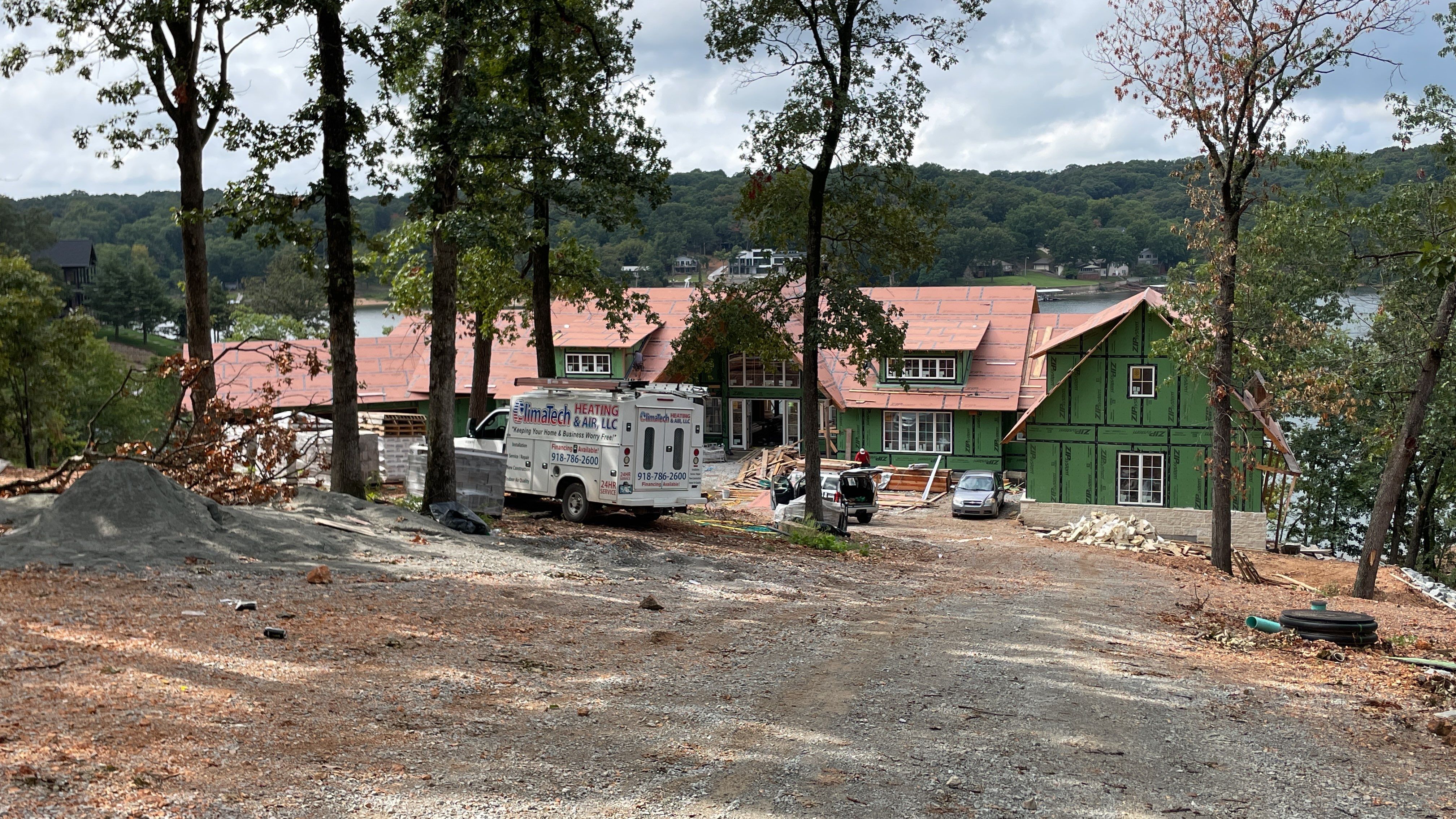 Custom Lake Home New Construction by Argent Electric LLC