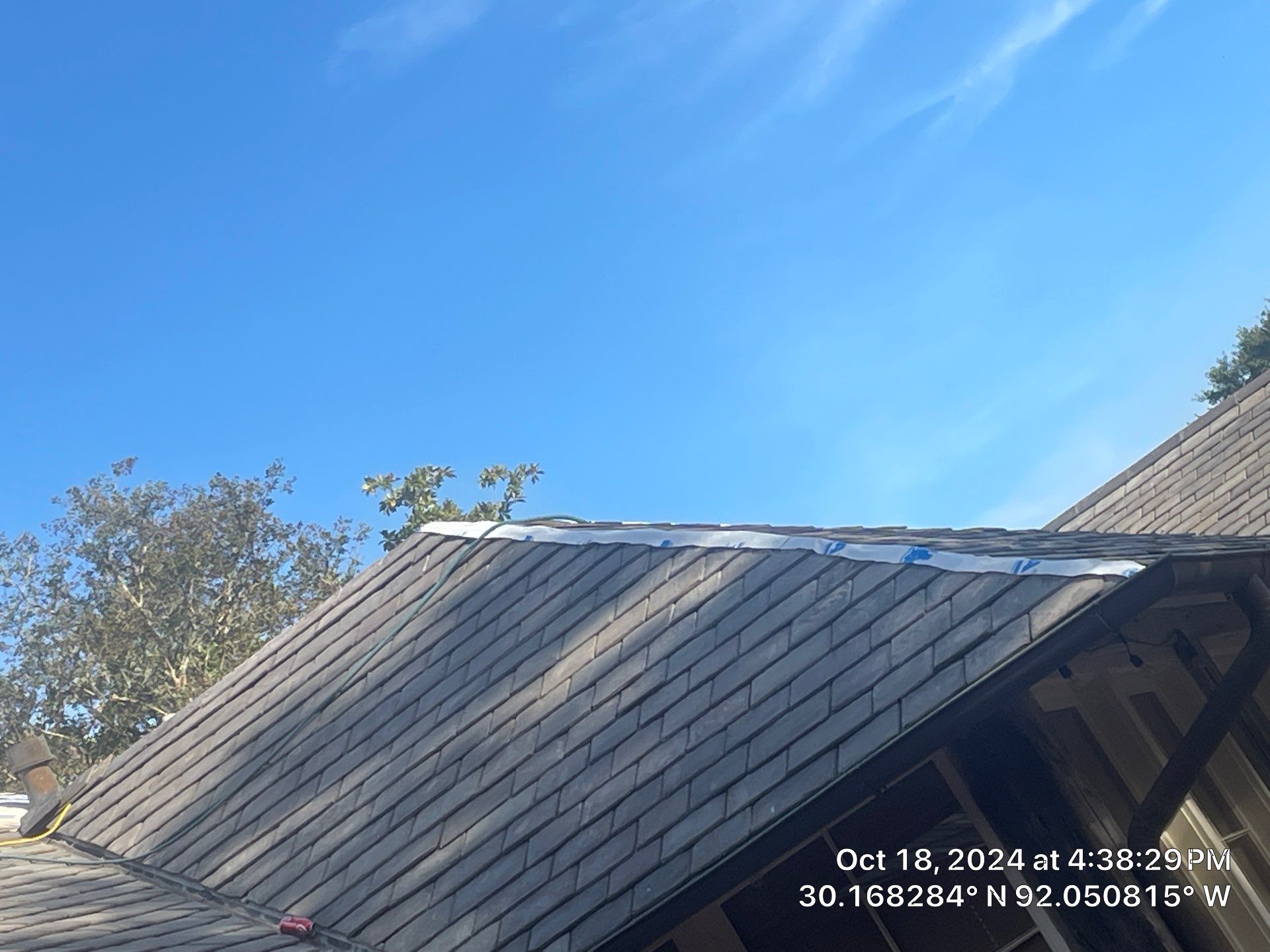 Slate Install on an A Hays Town Home by Ahm Construction LLC
