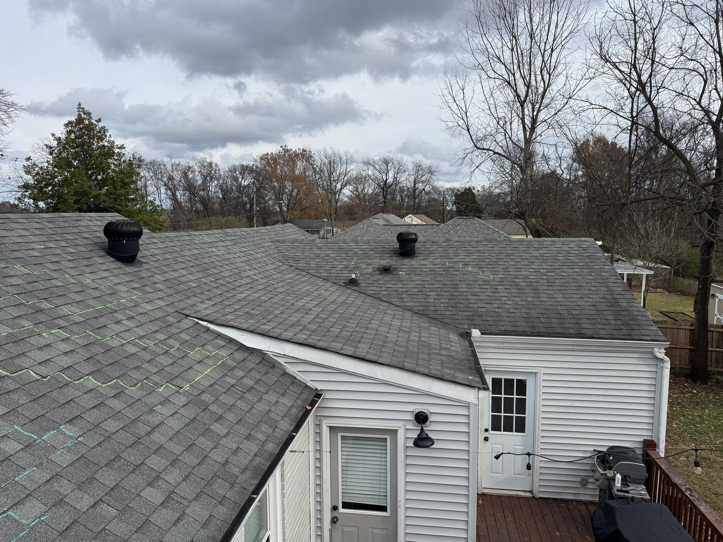 Charcoal Black Re-Roof by Royal House LLC