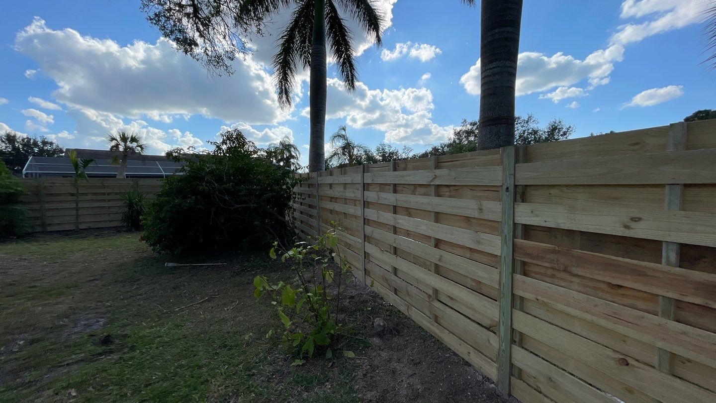 Wood Fence Installation using Shadowbox Wood Fence by Asap fence and gates, LLC