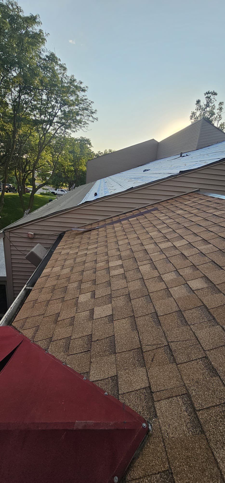 Lightning Commercial Restoration using Tamko Titan by Lightning Exteriors