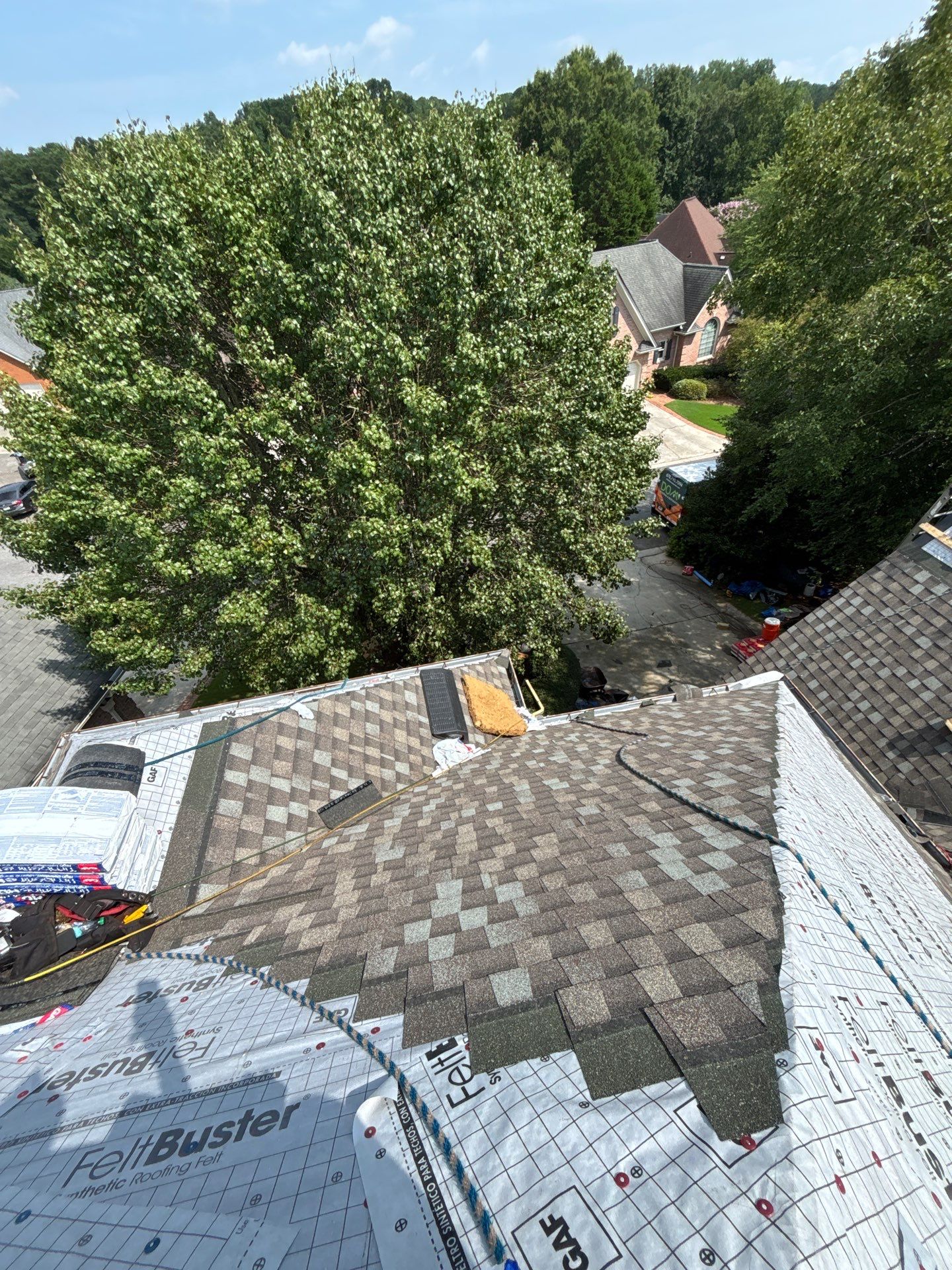  Greystone Lane  Chamblee Roof Replacement  by Dom Roofing & Restoration