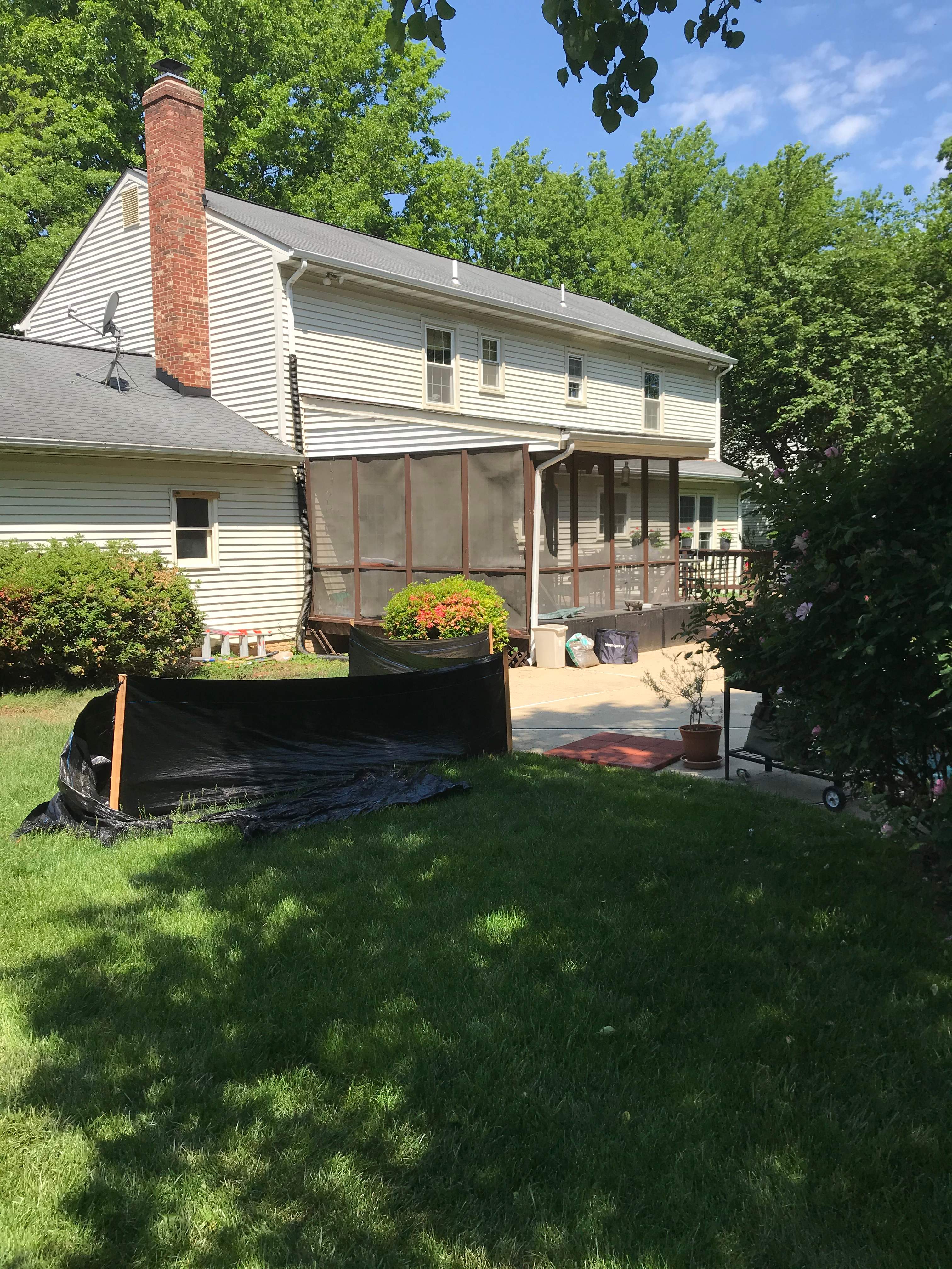 laundry and Cabana bath addition, Vienna, VA by Fairfax Contractors, LLC