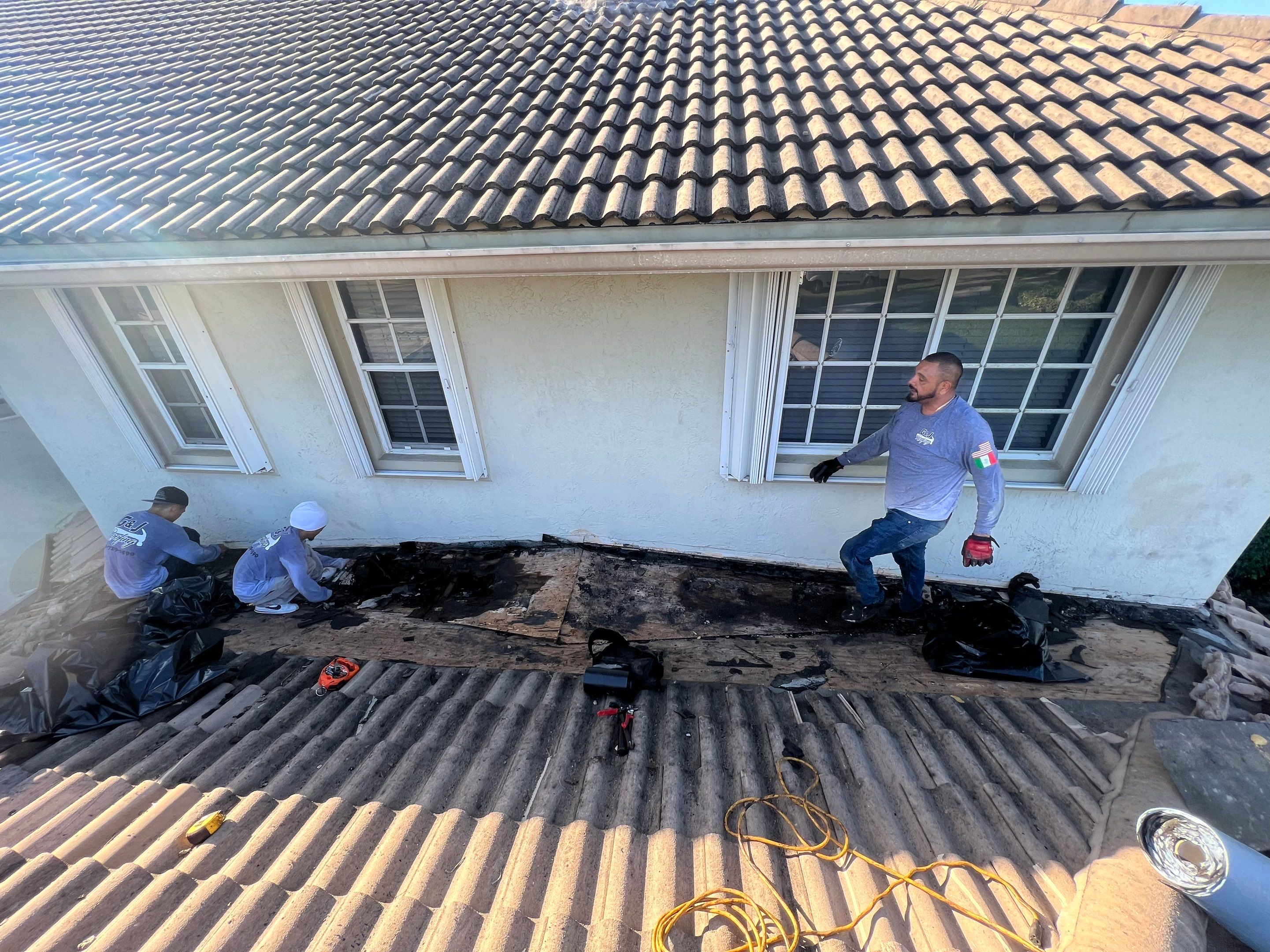 SW 26th St., Davie, FL by G&J Roofing 