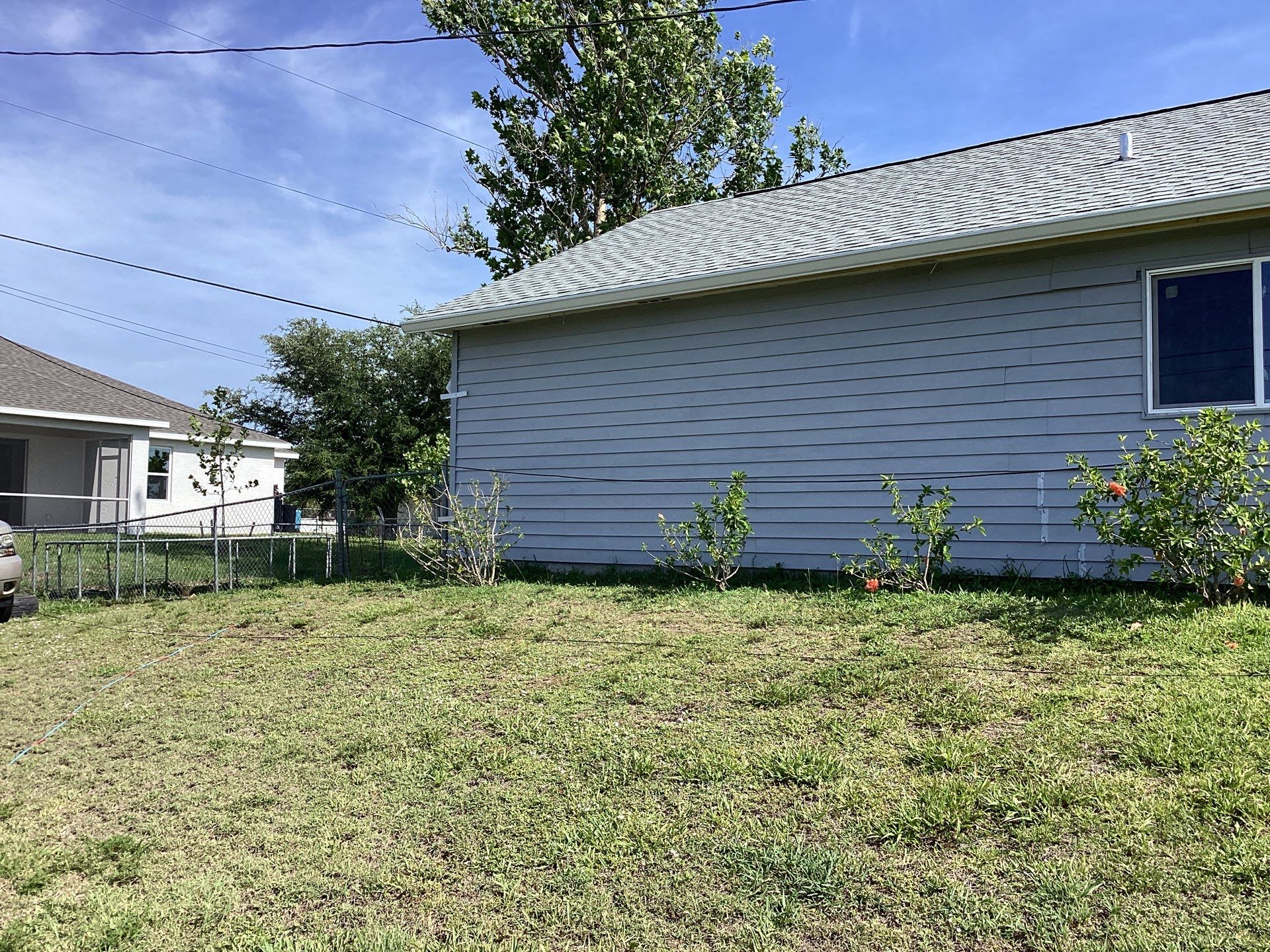 Aluminum Seamless Gutters using Splash Guard in Cape Coral FL by Gutter Professors