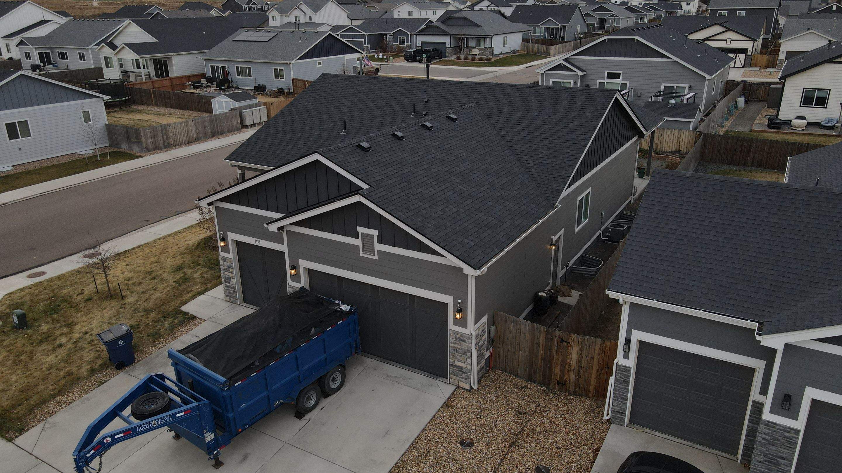 Tamko IR Class 4 install Project in Milliken, CO by Blue Peaks Roofing LLC 
