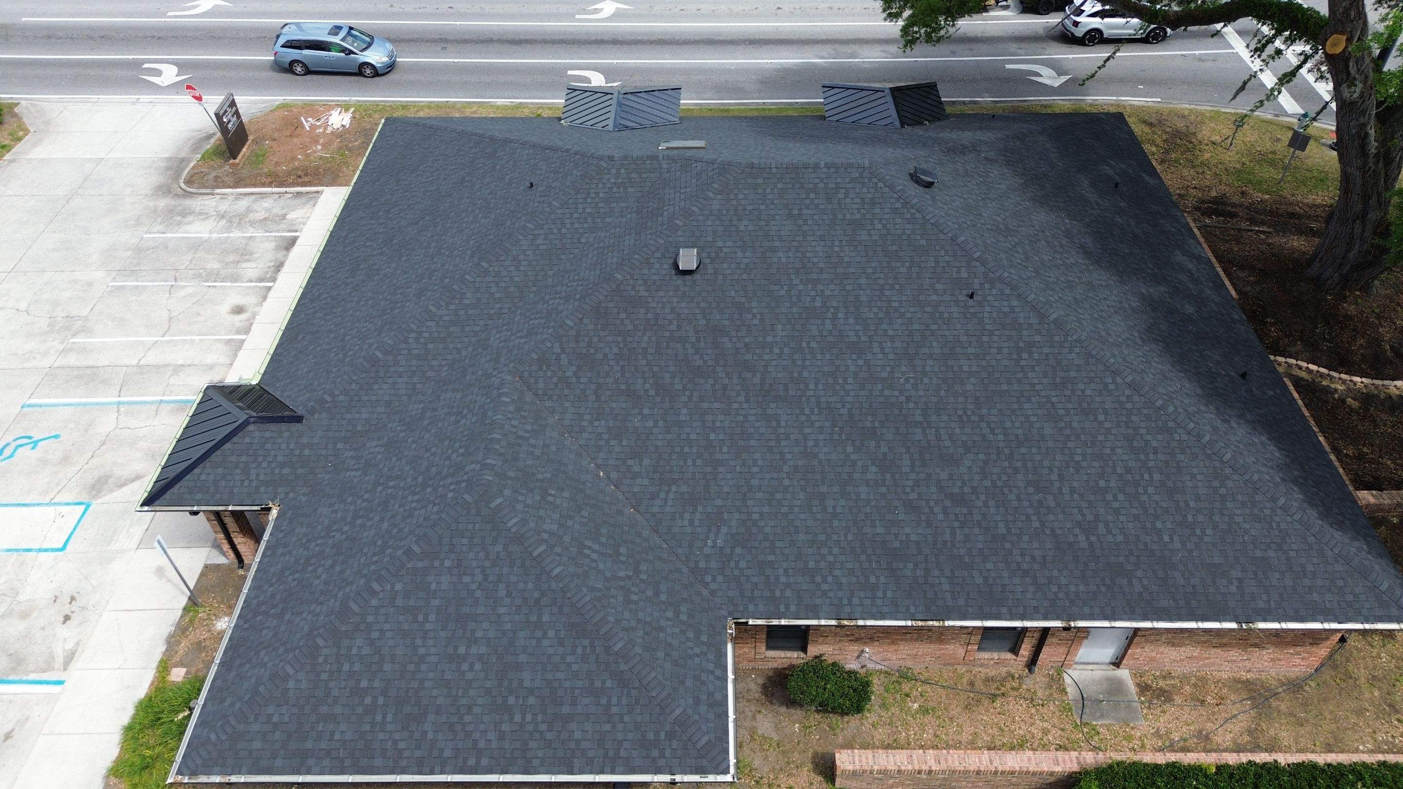 Commercial reroof Orlando FL by Gold Key Roofing