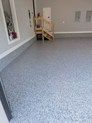 Garage Floor Coating using Silverton