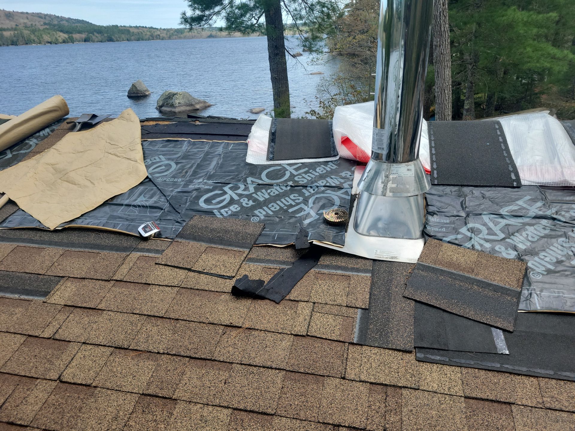 ReRoof using IKO Dynasty by The B.A.R Roofing