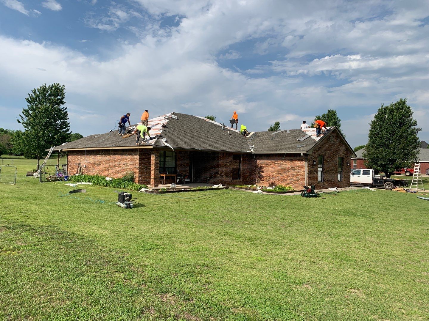 40 Squares Before 10 AM by BANA Roofing and Solar Supply