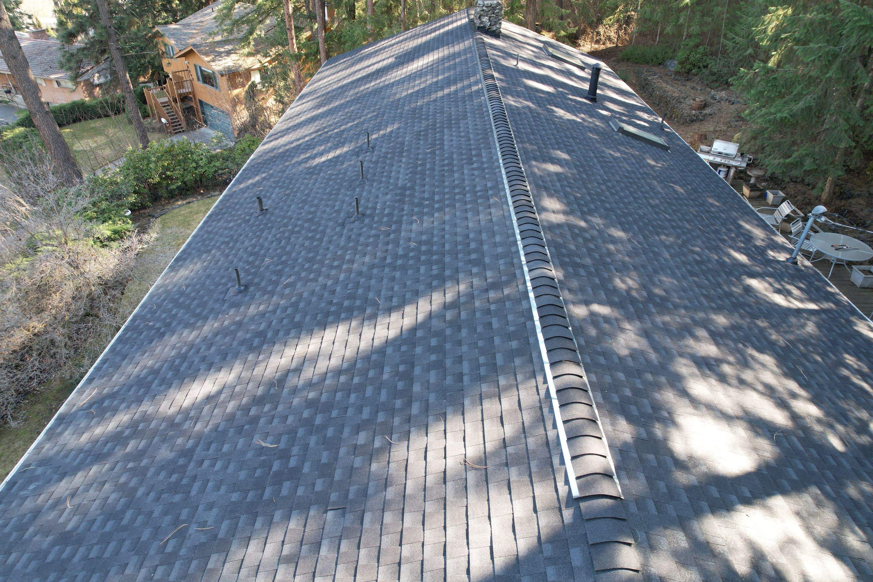 GAF Timberline HDZ Shingle installation on Mount Vernon Dr, Spokane by Alpine Roofing