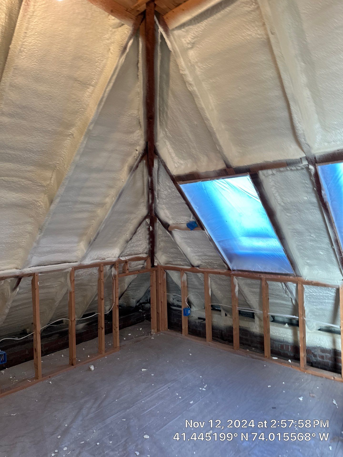 Spray Foam Insulation using Closed Cell Spray Foam by NYS Foam & Energy