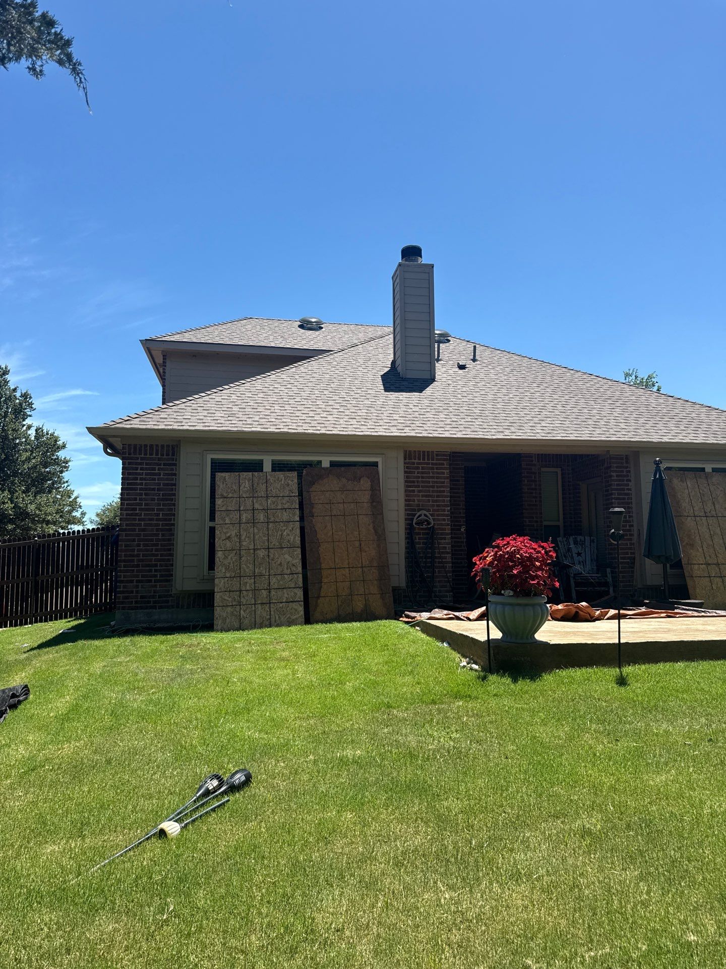 Project in Wylie by Zeus Exteriors