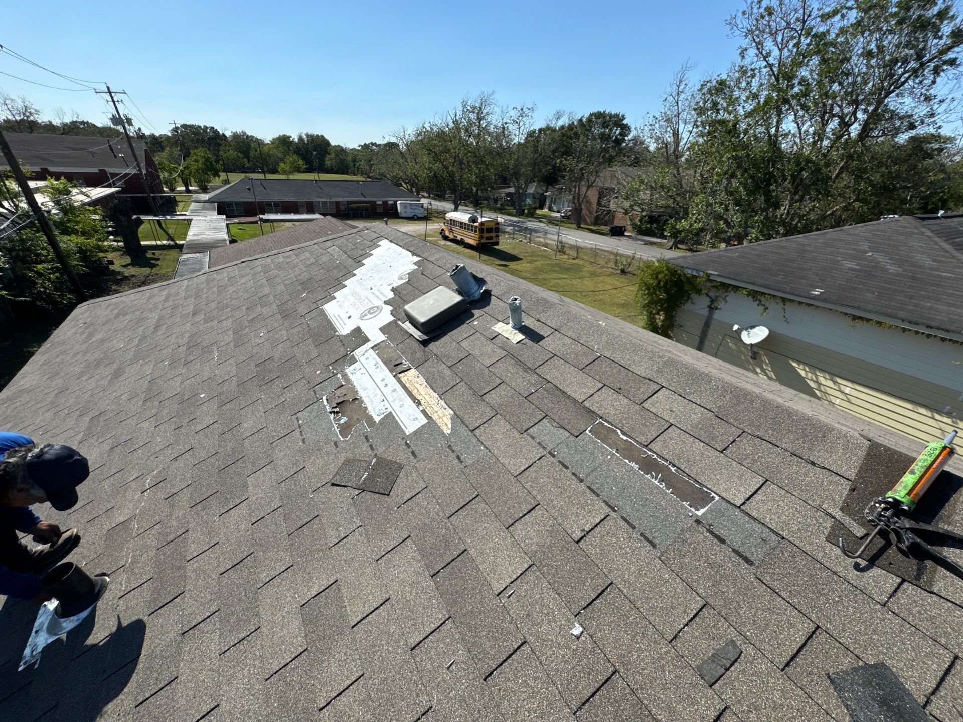 Apartment Roof Replacement by Associates Roofing Unlimited 