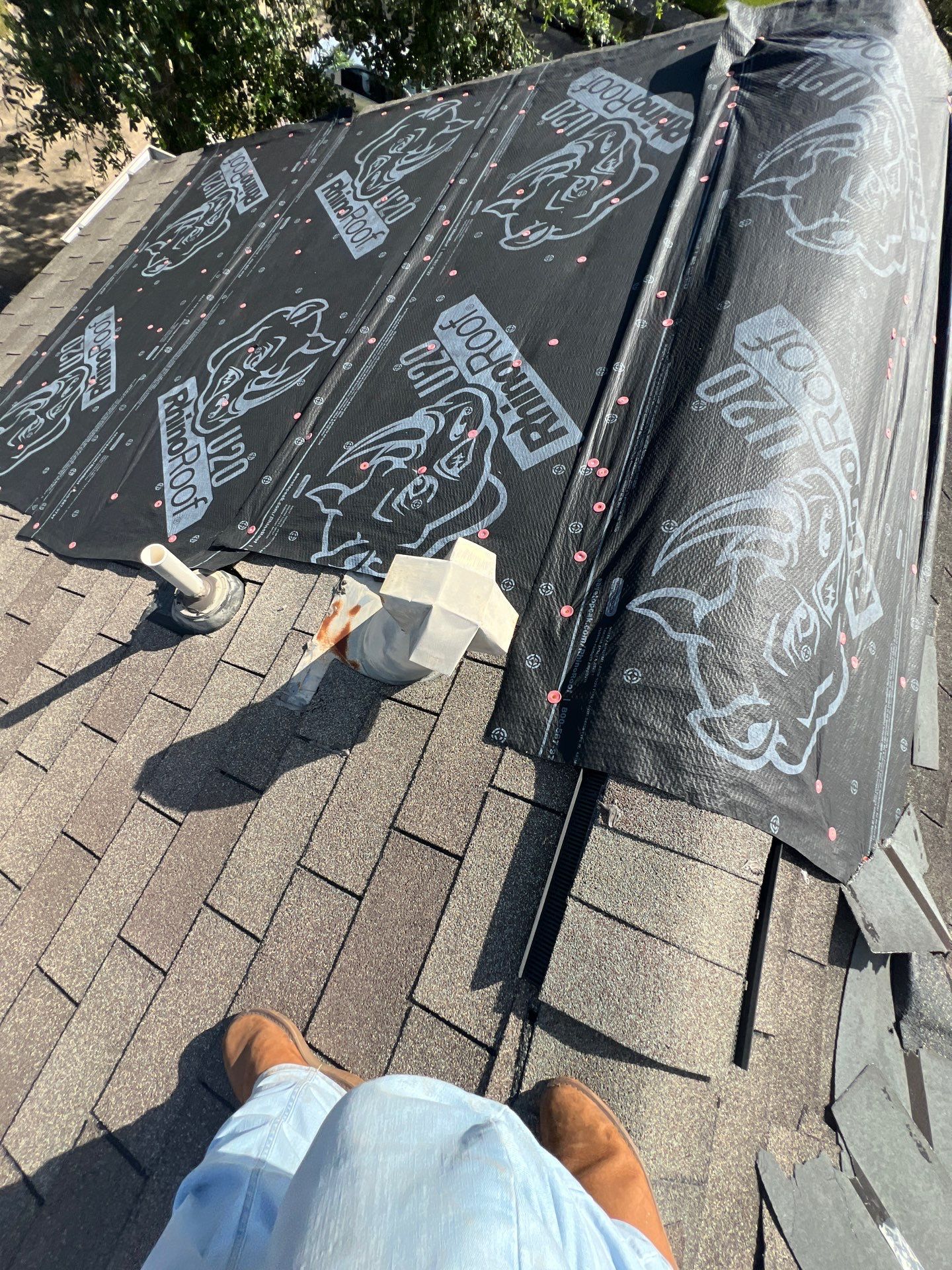 Residential Roofing Repair using Owen's Corning Duration (Lifetime) Shingles by Roof Repair Company