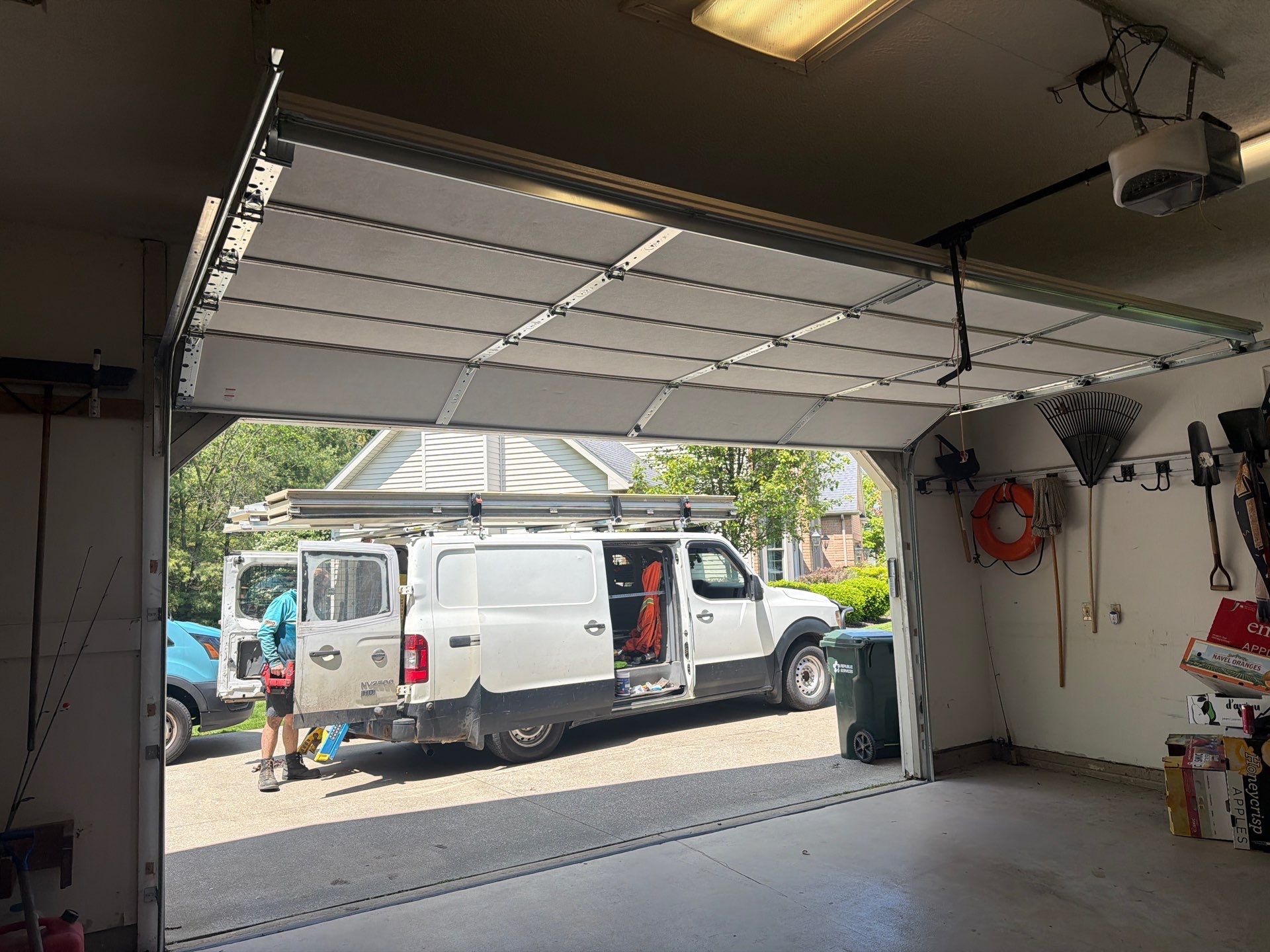Garage Door Opener and System Update in Olmsted Township by Ohio Garage Door Repair