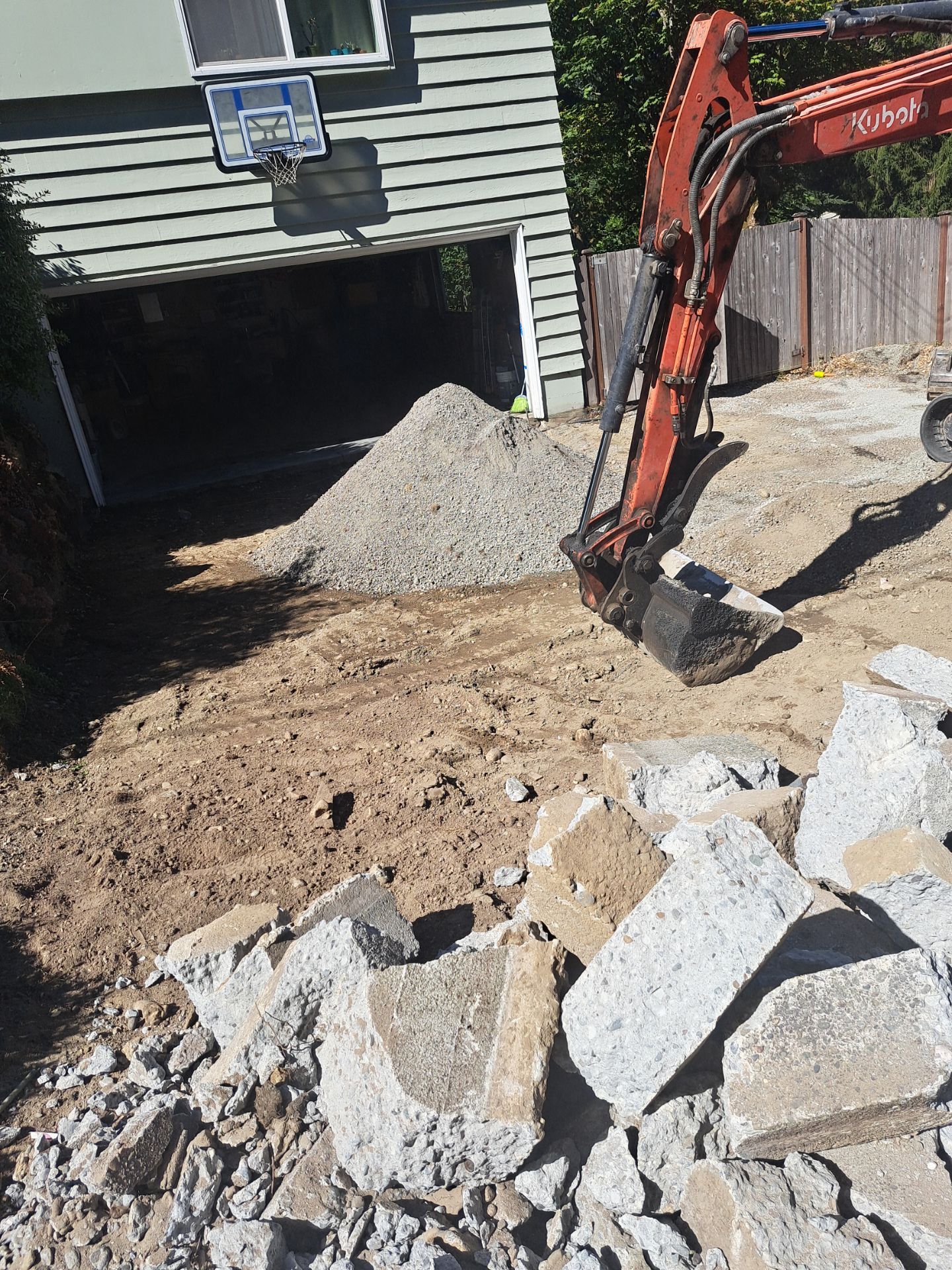 Front Driveway & Stairs Concrete Renovation | Kenmore  by Jireh Asphalt & Concrete Inc 
