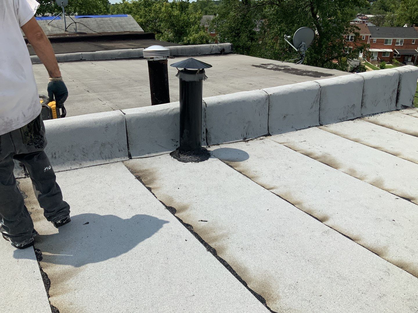 Residential Roofing Installation by Alpha Design Services