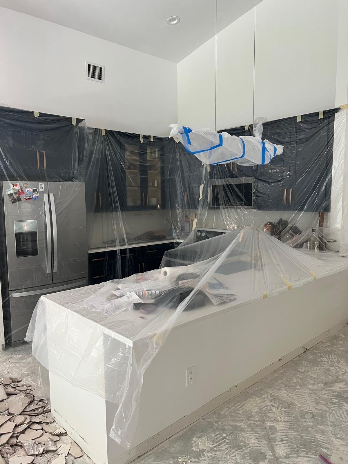 Master Bathroom, Main Floors & Powder Room - Delray Beach by Hevi Tile