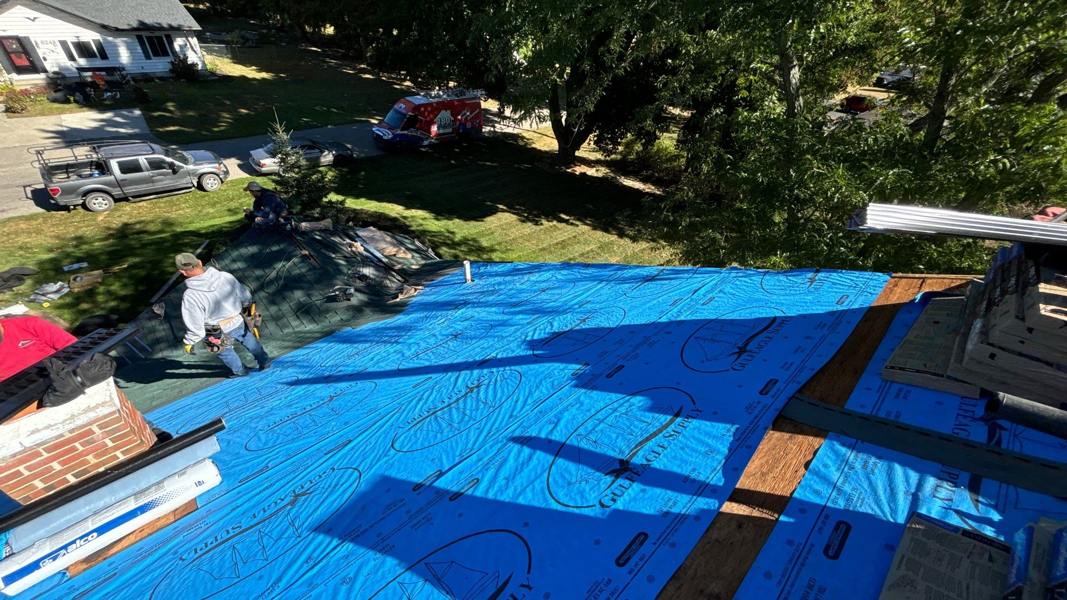 Roof Replacement using Certainteed Landmark Max-Def PRO by 180 Contractors