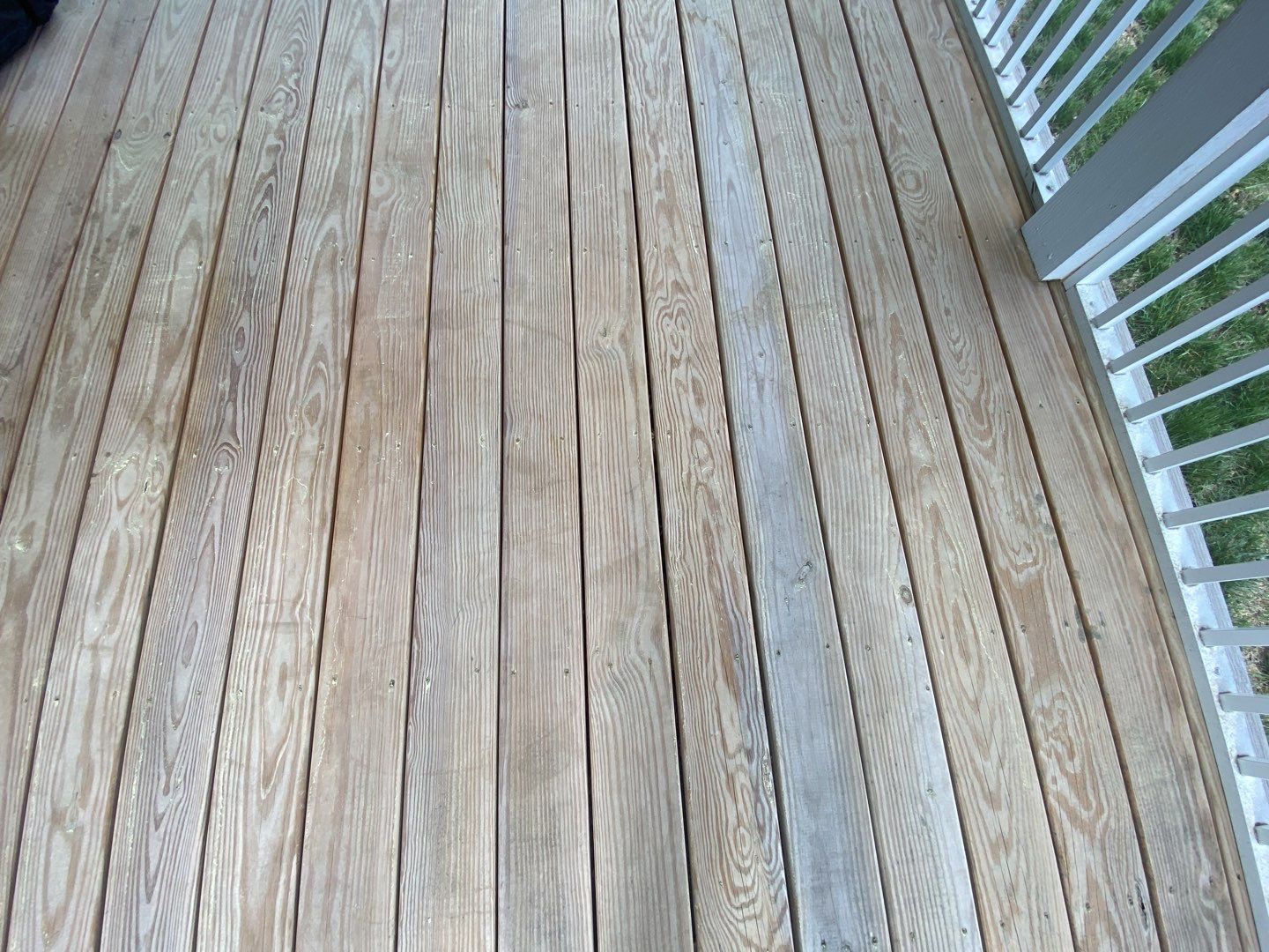 Weathered Deck using Wood Sealant by DuraSeal