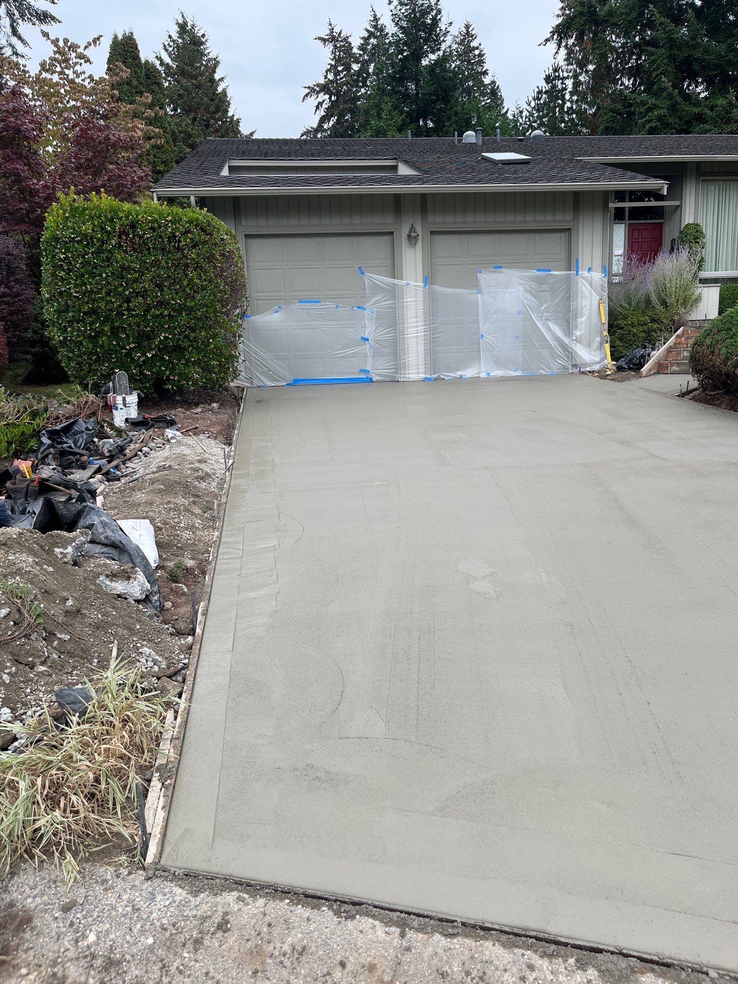 Concrete Driveway Renovation | Kirkland  by Jireh Asphalt & Concrete Inc 