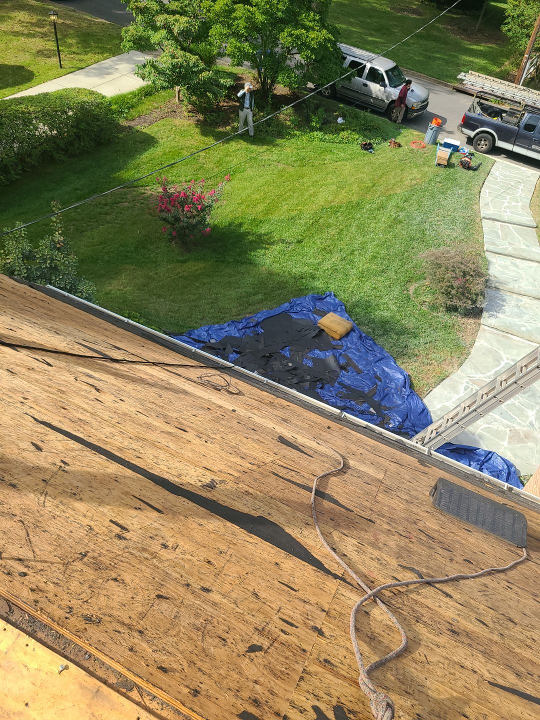 Falls Church: Roof Replacement with CertainTeed Landmark Pro in Max Def Pewterwood by RM Banning, Inc.