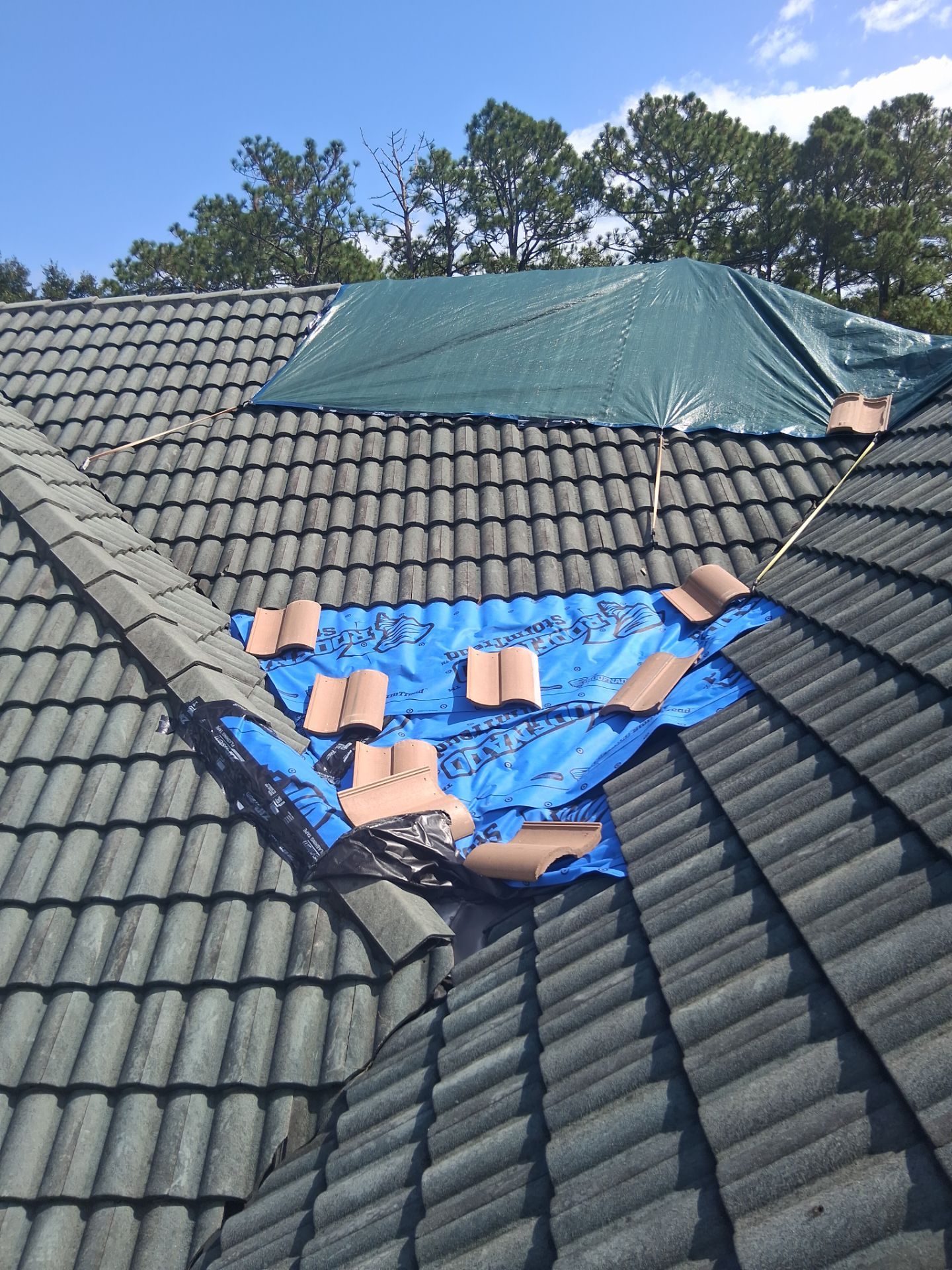 Tile Roof Repair in Wilmington NC | RGR Construction & Roofing, LLC by RGR Construction and Roofing, LLC