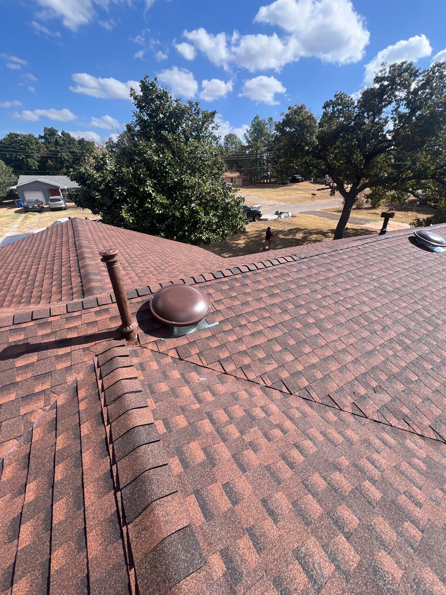 roof replacement in Guthrie by McCann's Roofing and Construction