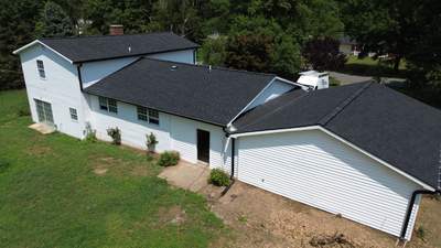 New Roof Install, Gutters & Downspouts in Owings, MD