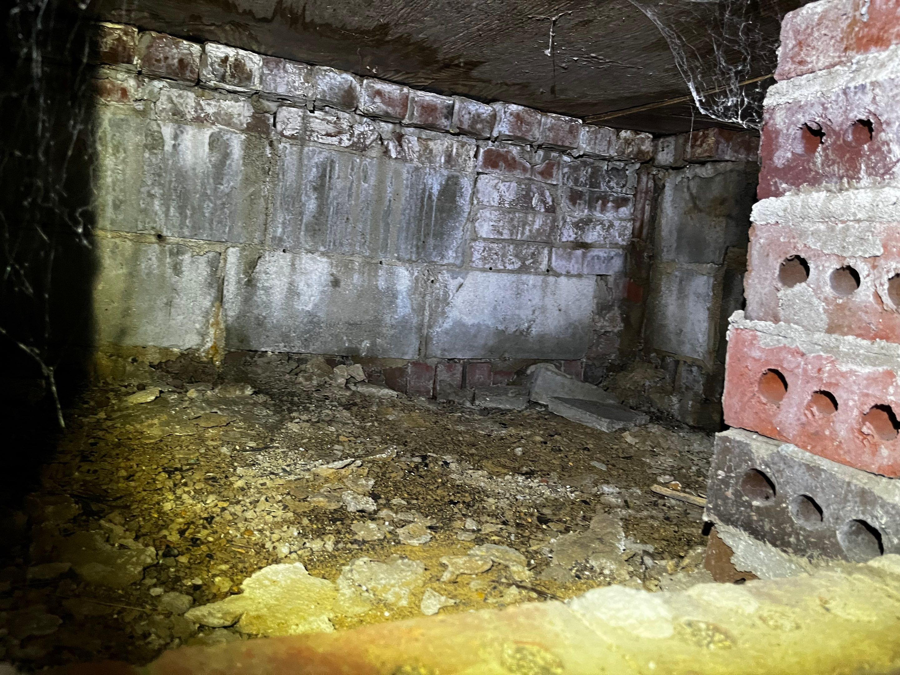 Impact Choice Encapsulation with new piers and crawlspace door. by Impact Crawlspace