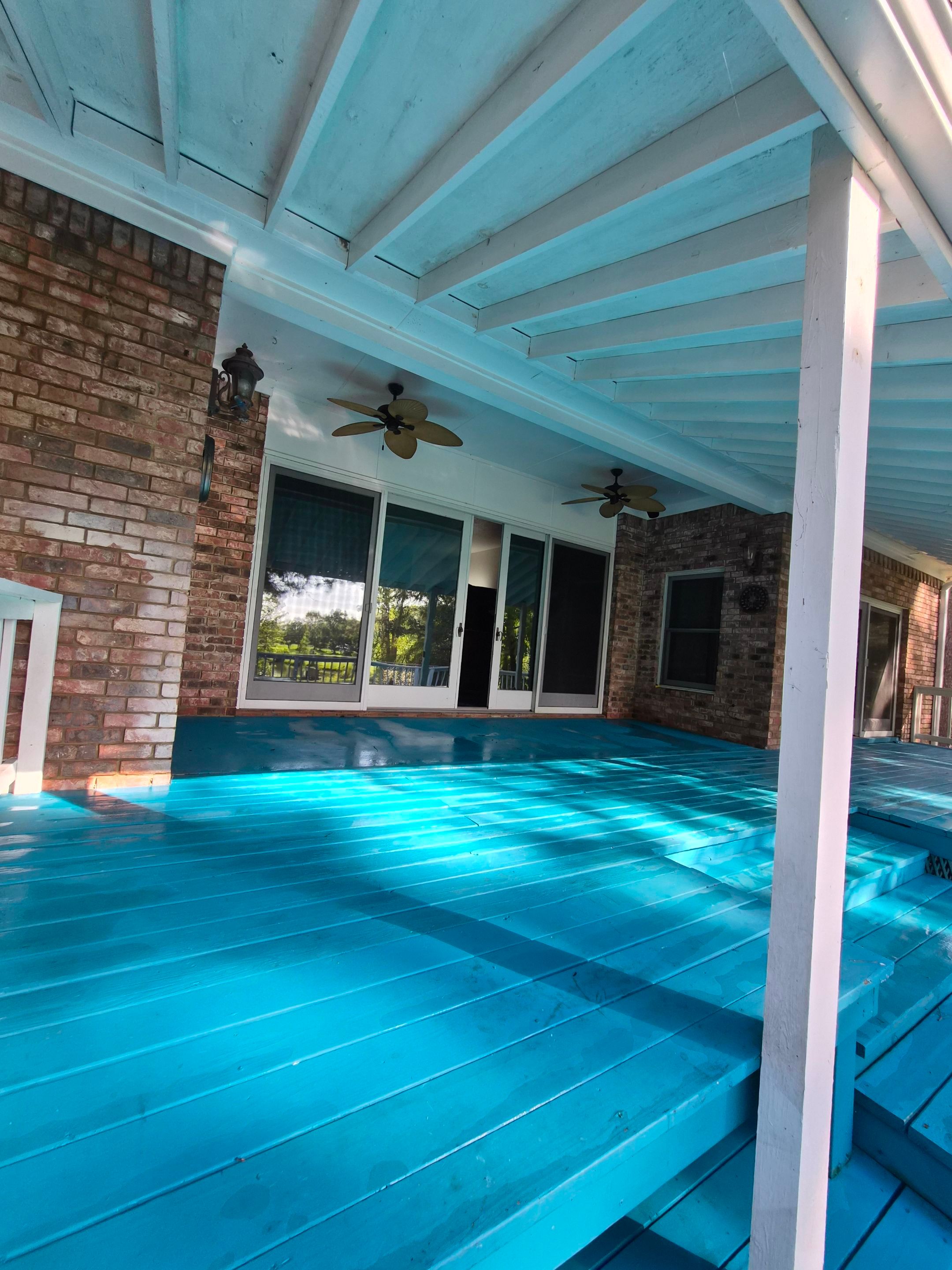 Vibrant Deck Gets New Life in Flint Texas by Quality Coats Painting