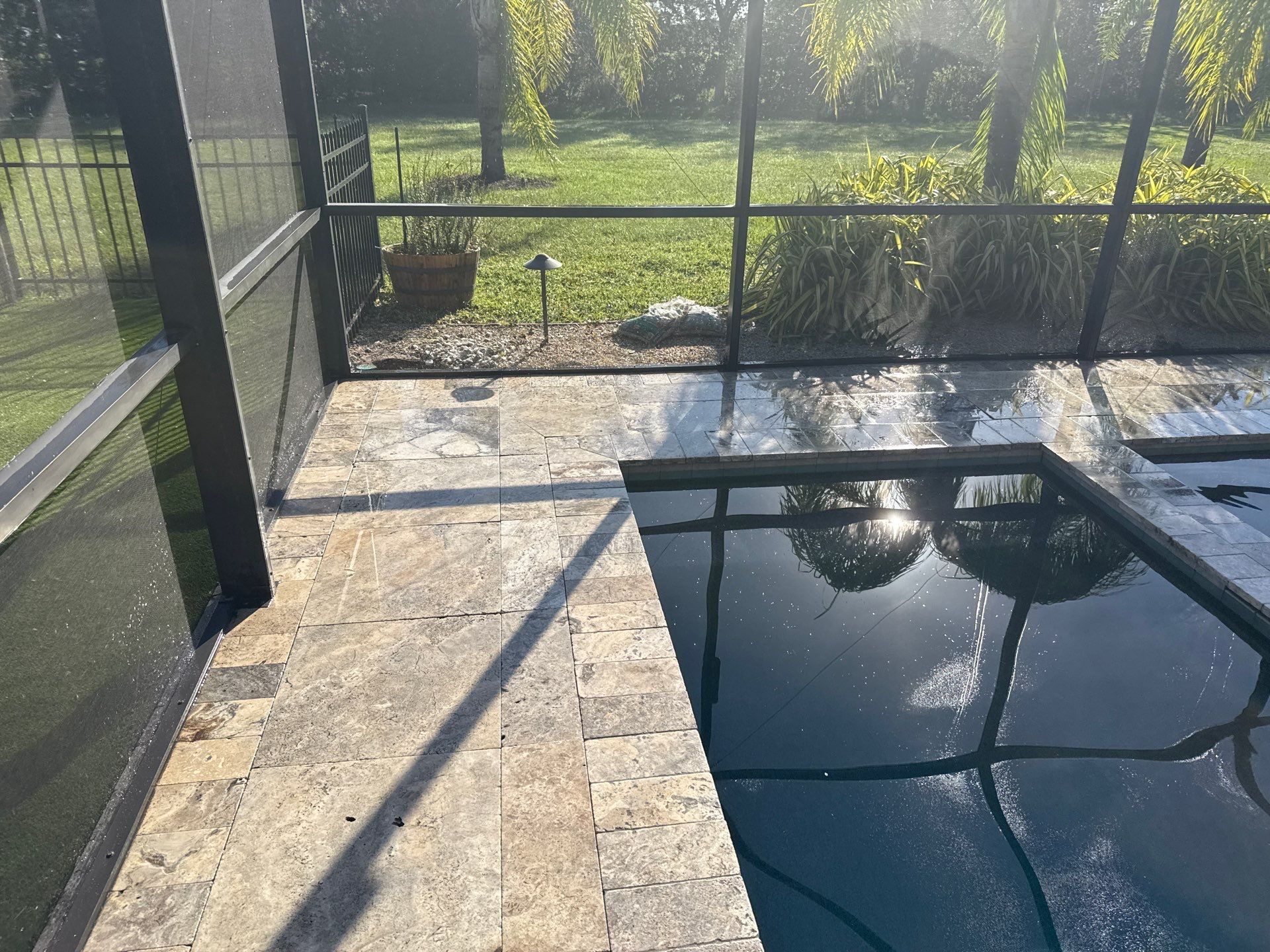 Driveway and Pool Deck Cleaning in Bradenton, FL | Winding River Community by Sunshine AquaWash