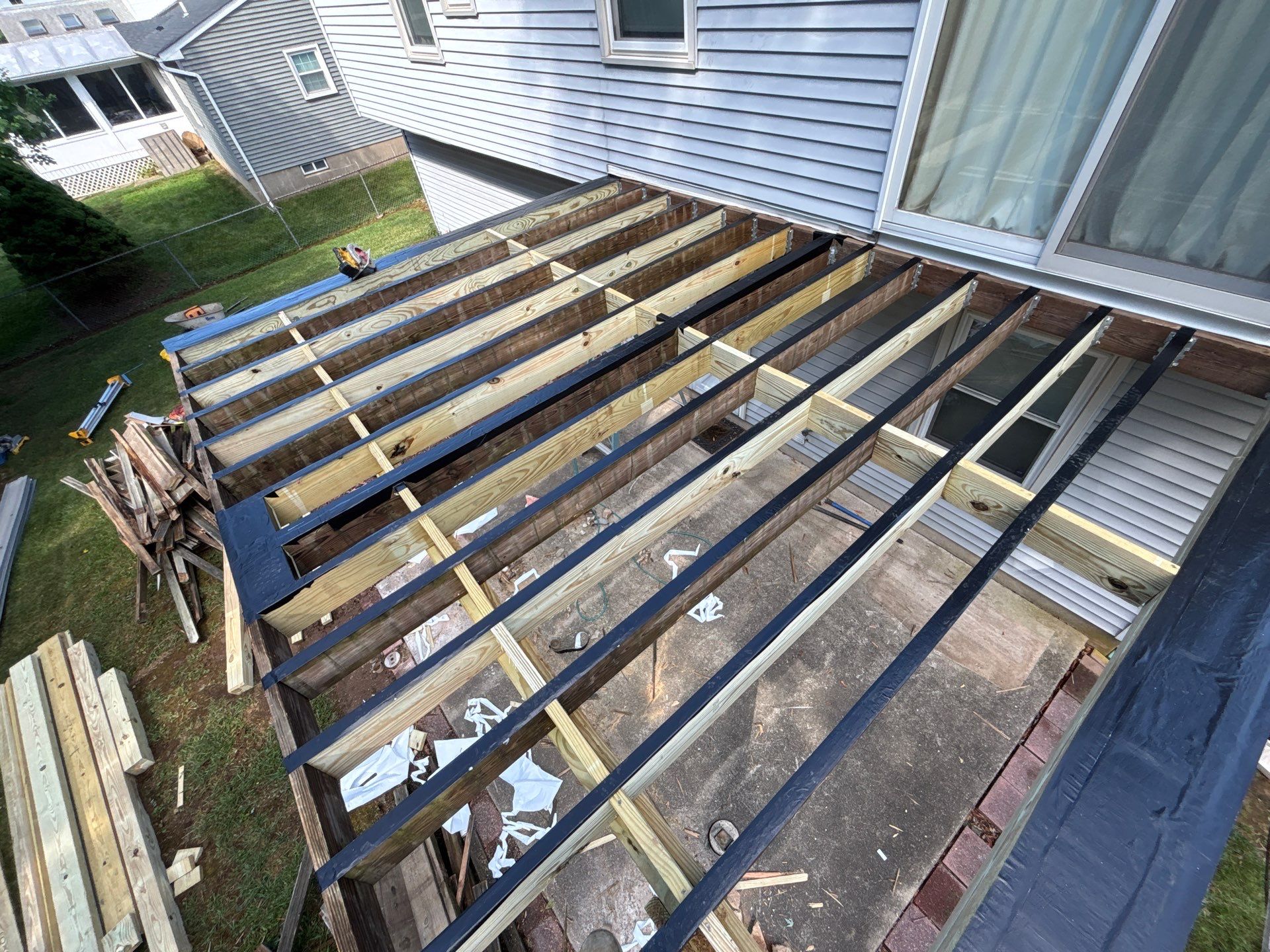 Deck Resurfacing in Lawrence Township, New Jersey by deck guardian