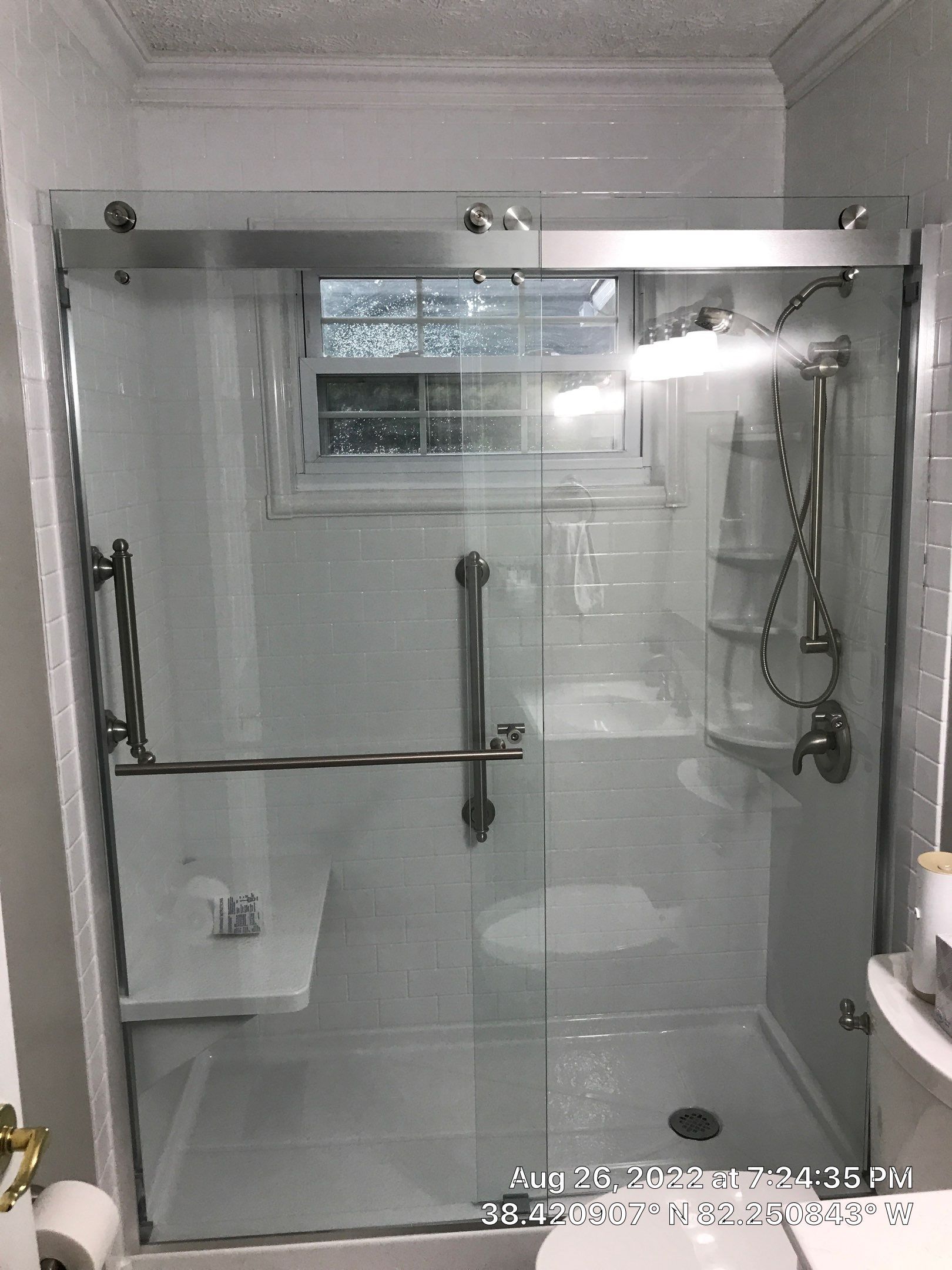 Tub to Shower Conversion using BCI Acrylic Shower System by Secure Construction Company Inc