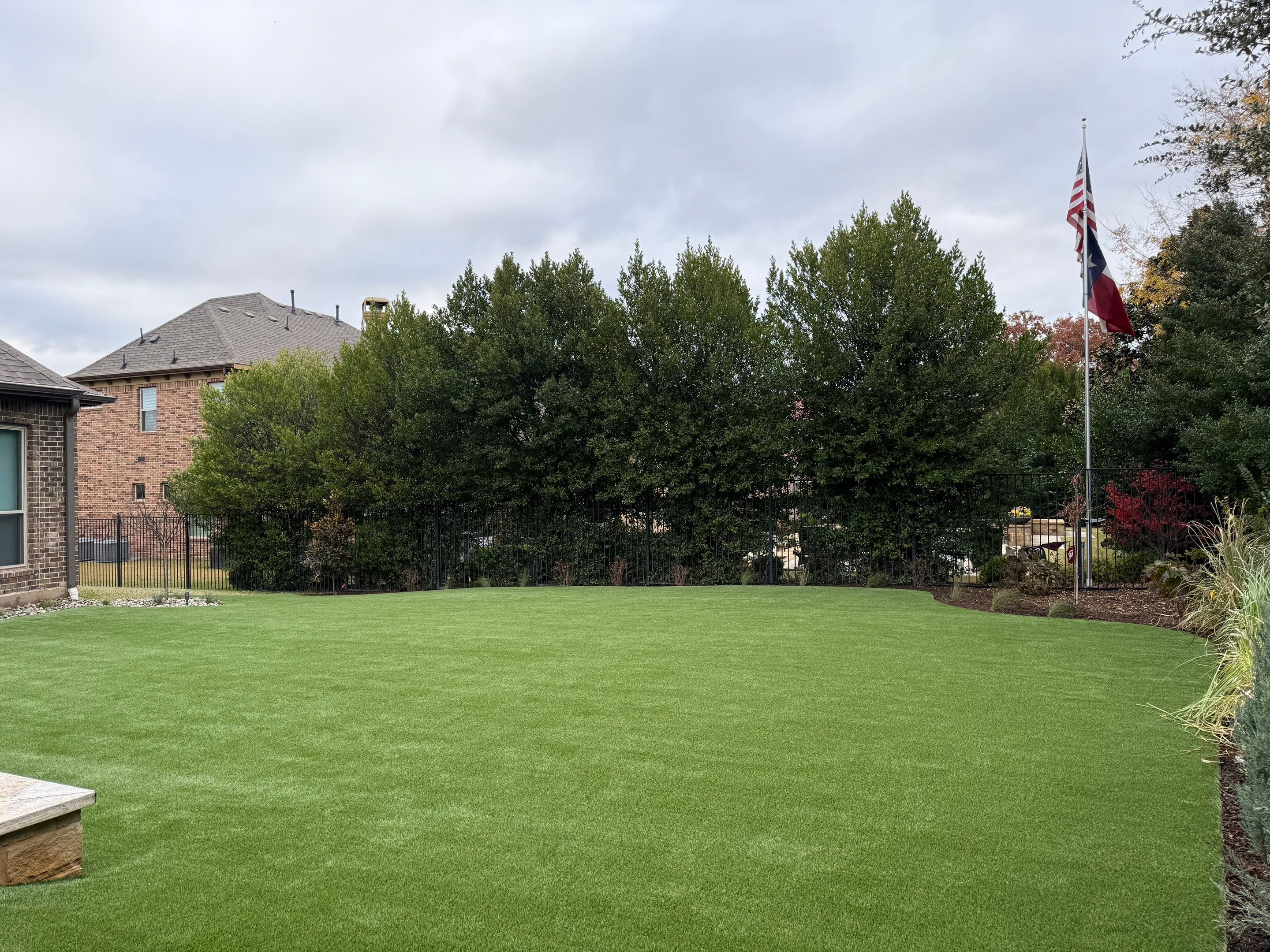 Project in Southlake by Turf Concepts