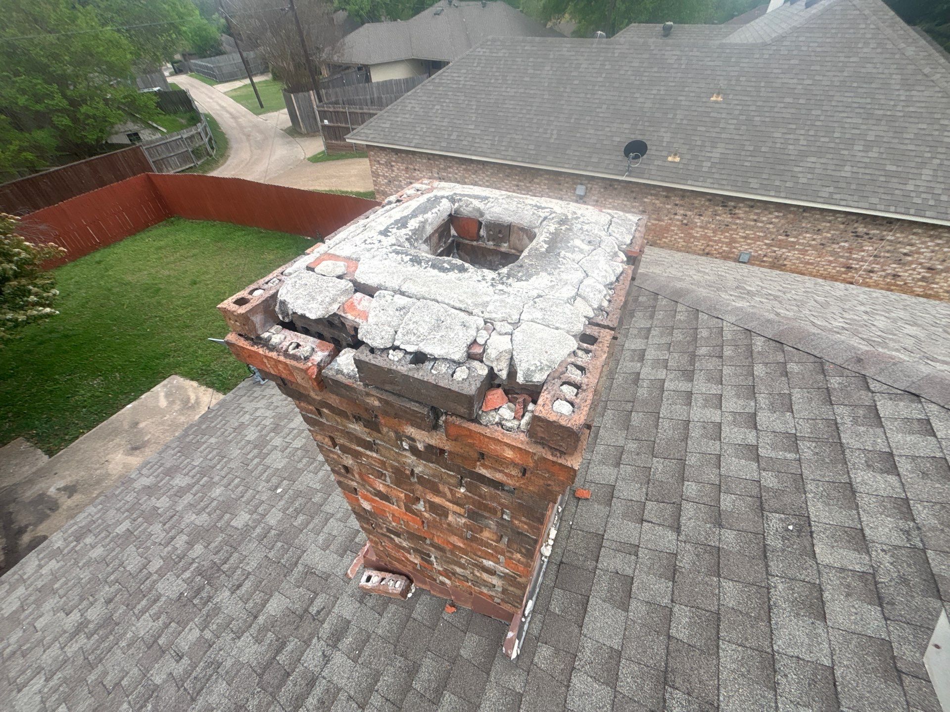 Duncanville Reroof after Storm by Berry Good Roofing