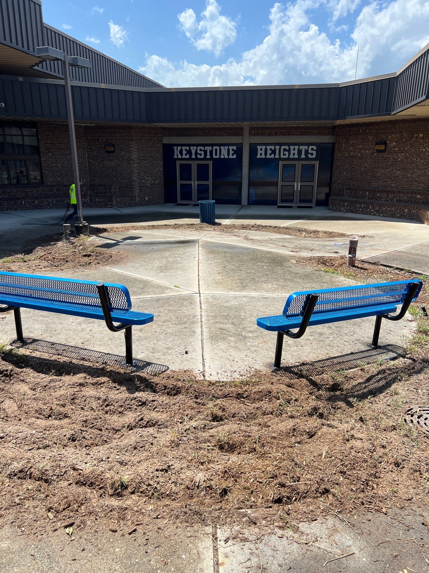 Landscape Install | Keystone Heights HS by ProGreen Services