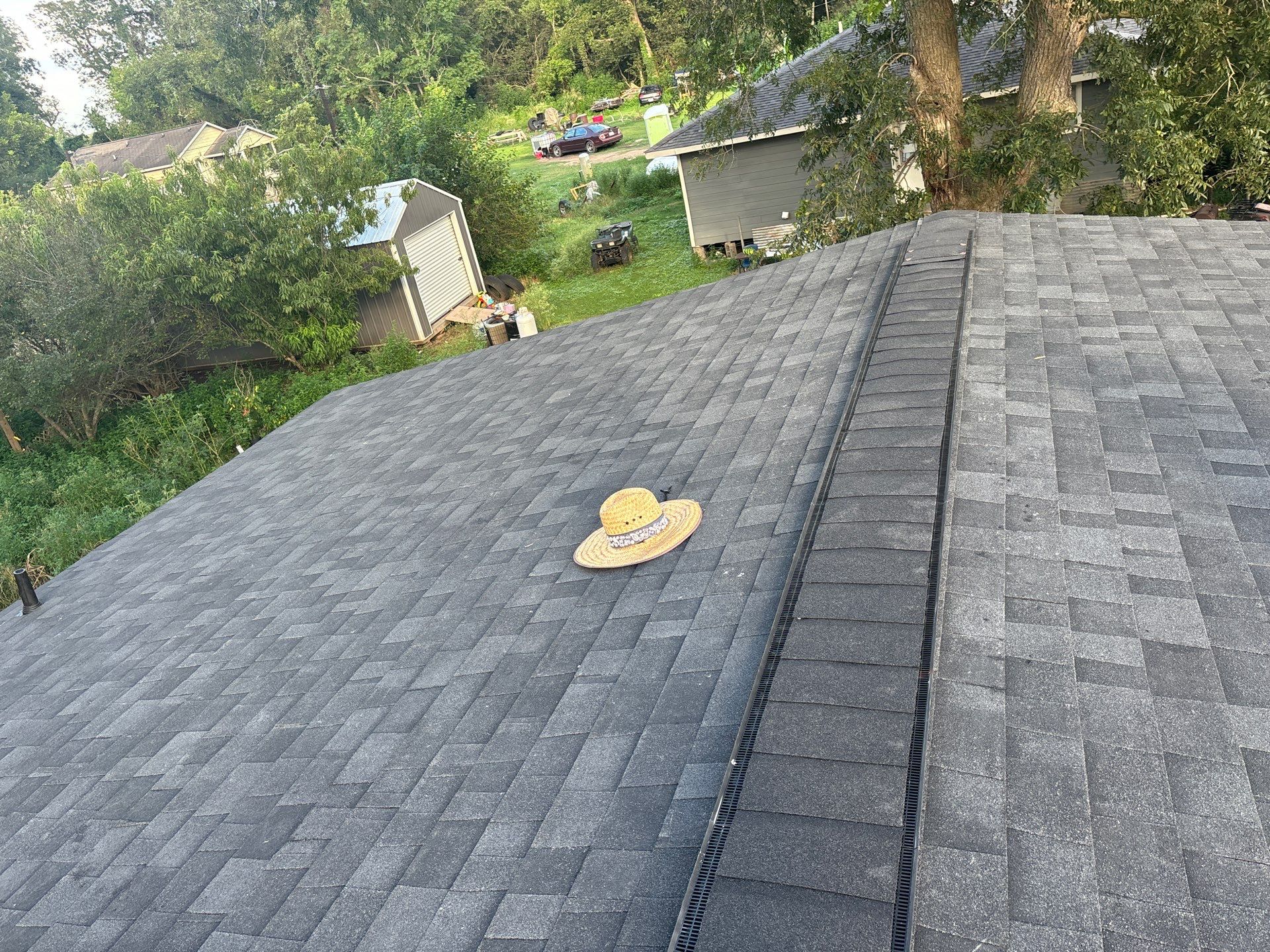 Residential Roofing Installation using Owen's Corning Duration (Lifetime) Shingles by Roof Repair Company