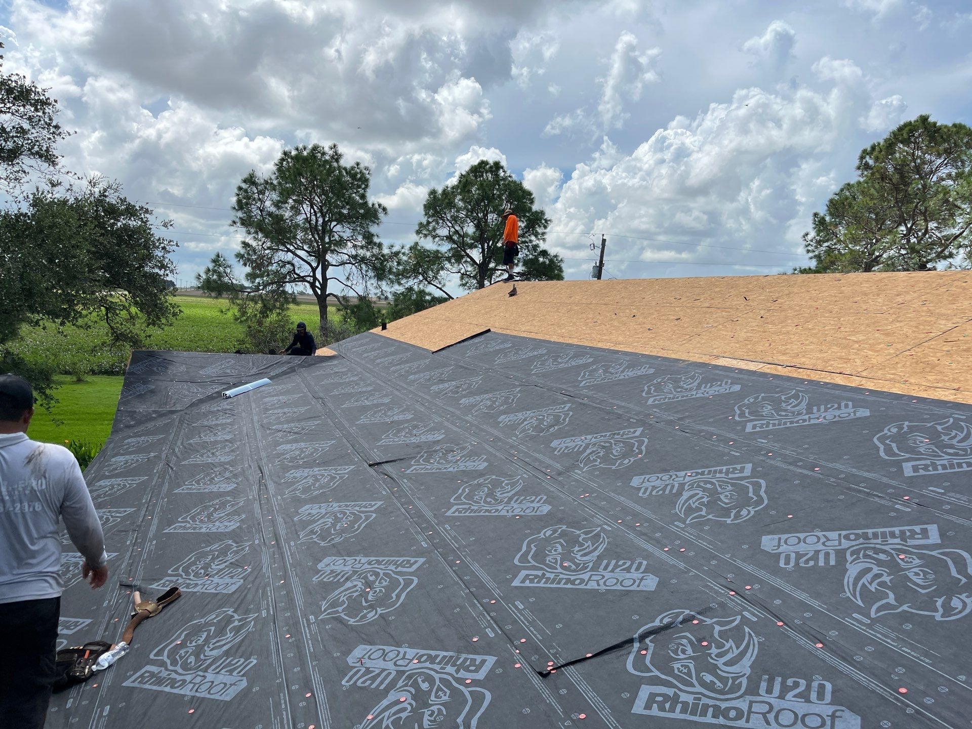 Residential Roofing Installation using Owen's Corning Duration (Lifetime) Shingles by Roof Repair Company
