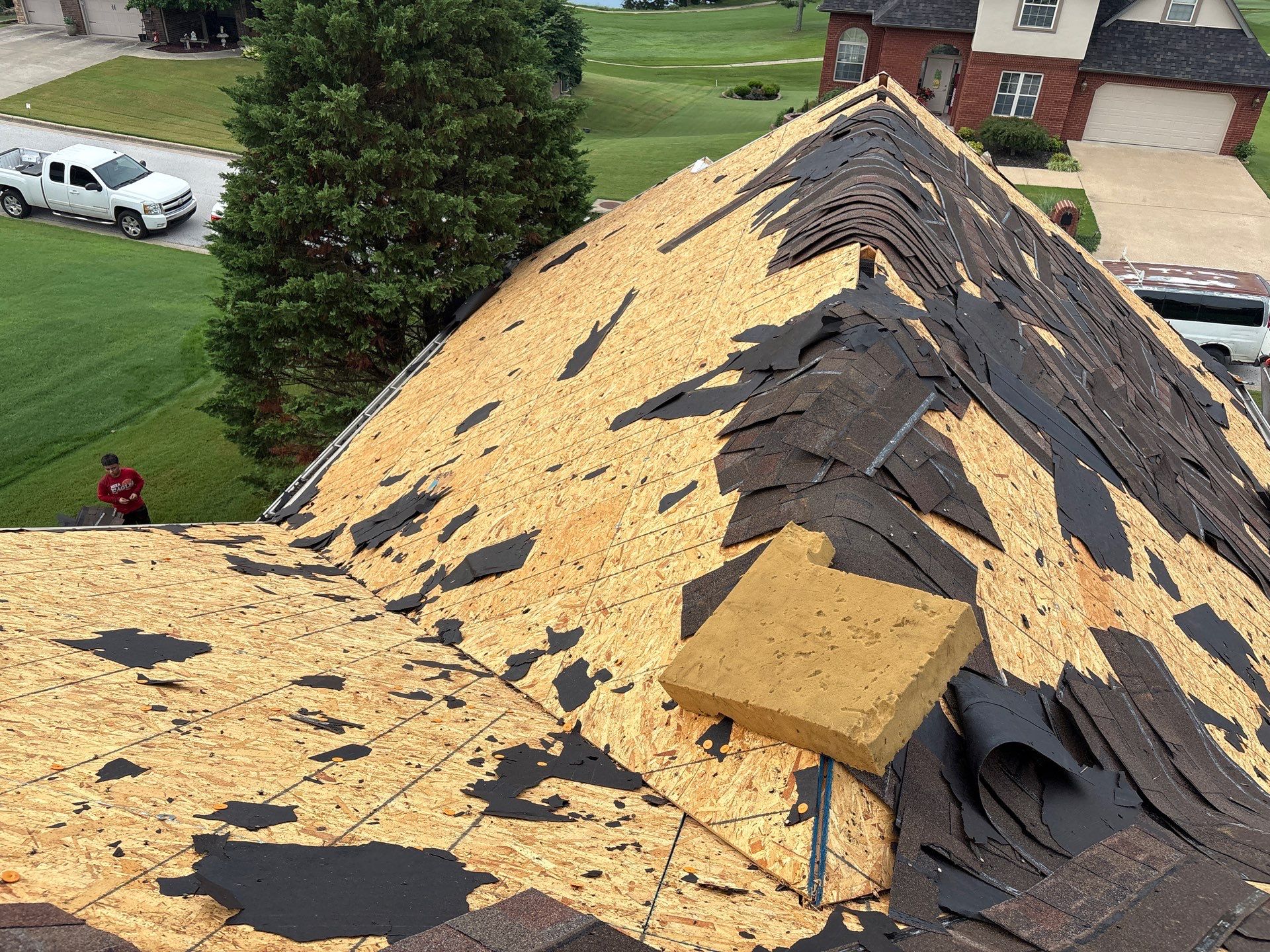 Residential Roofing + Gutters & Downspouts Install  by Titan Commercial & Residential Roofing 