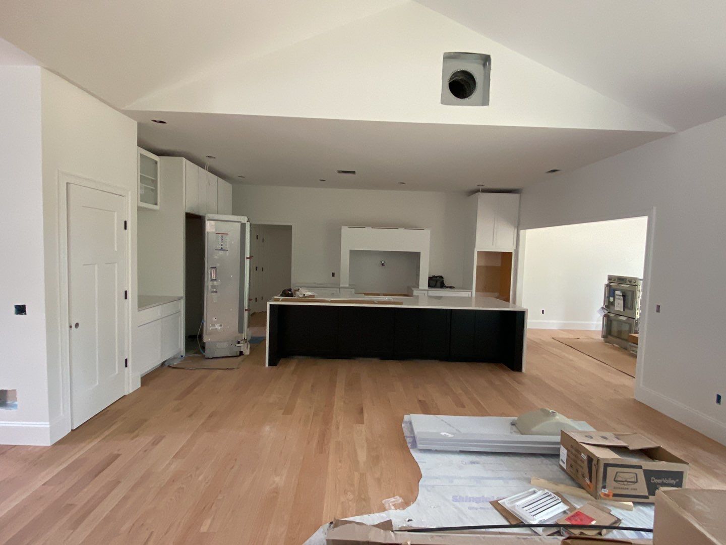 Interior Painting using Snowbound White  by EXCELLENCE | CARTO