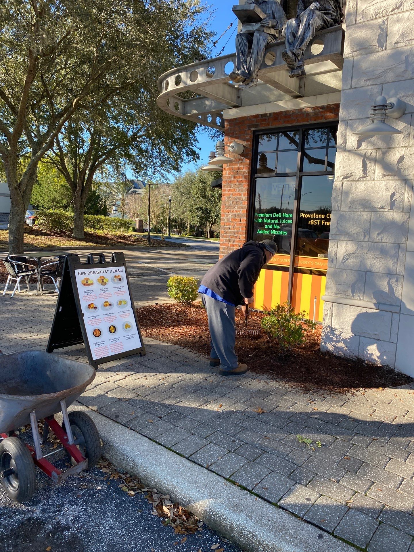 Larry’s Giant Subs | Rock & Mulch by ProGreen Services