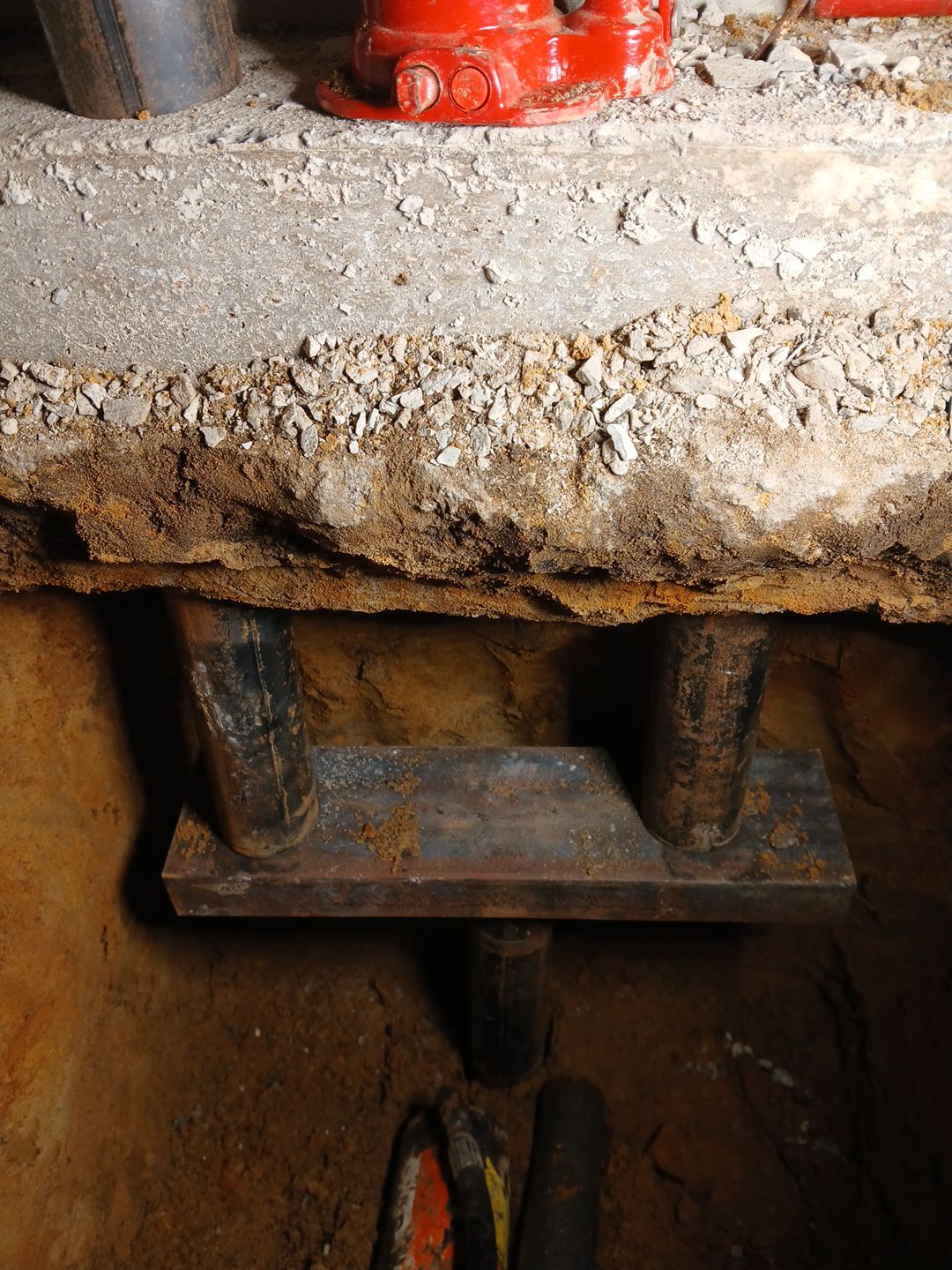 Piering and Concrete Supports by Toledo Basement Repair 