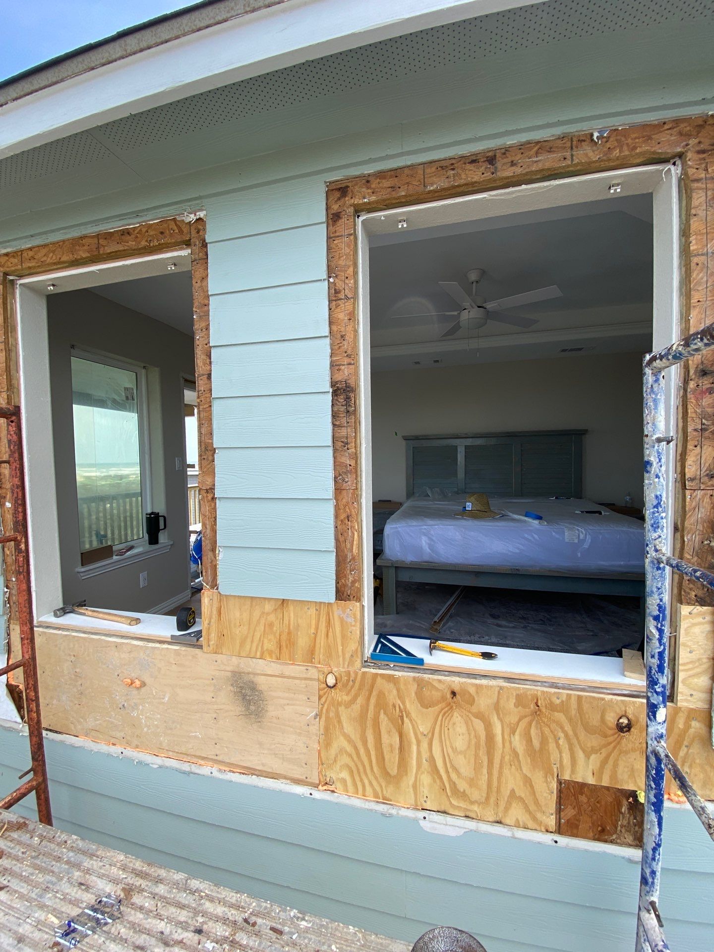 Port A Beachfront Multilevel Deck by Bayfront Roofing and Construction