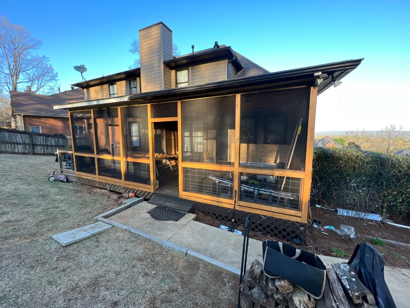Lake Crest Circle - Roof and Deck Installation  by Pillar and Pine