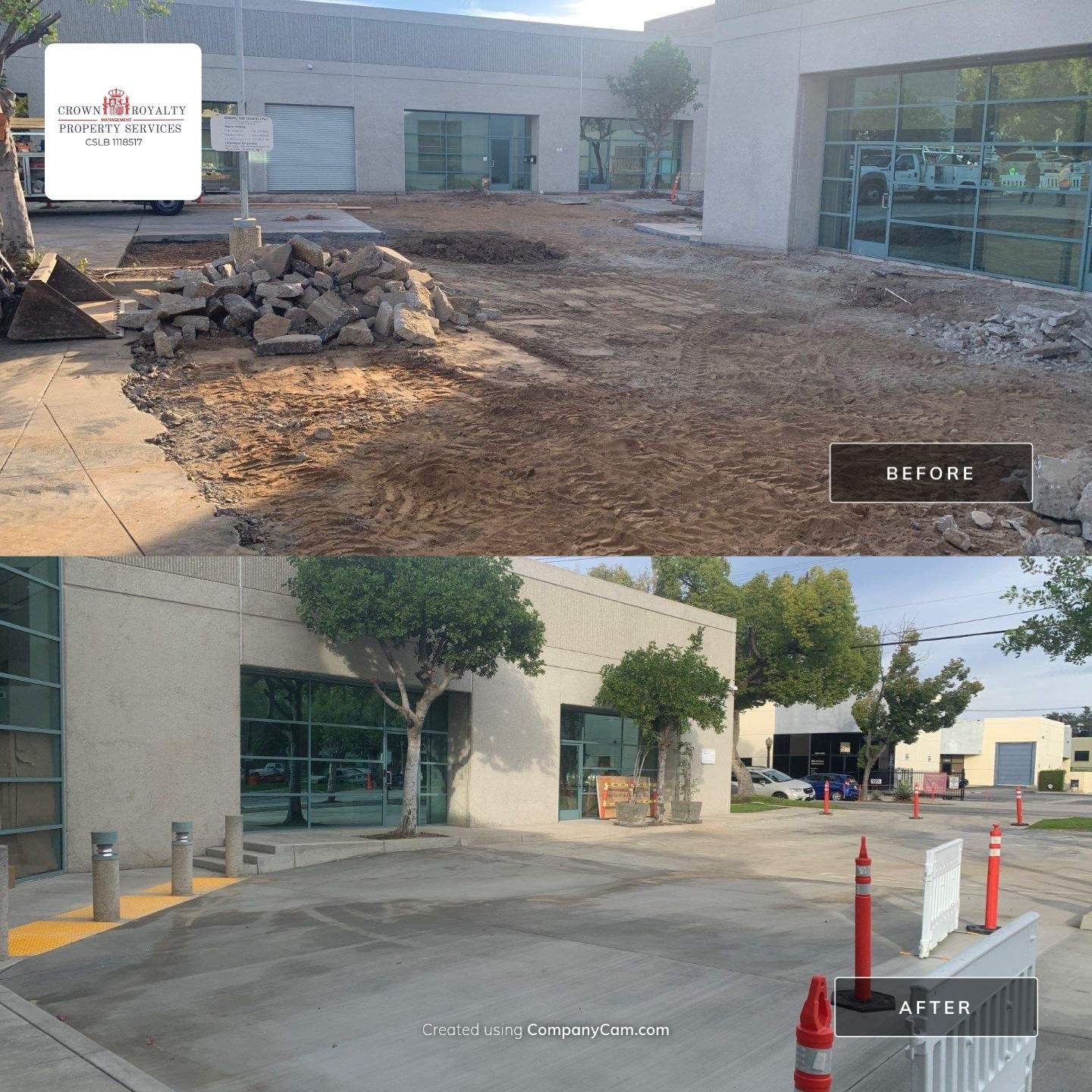 Before and After - ICSC by Crown Royalty Property Services 
