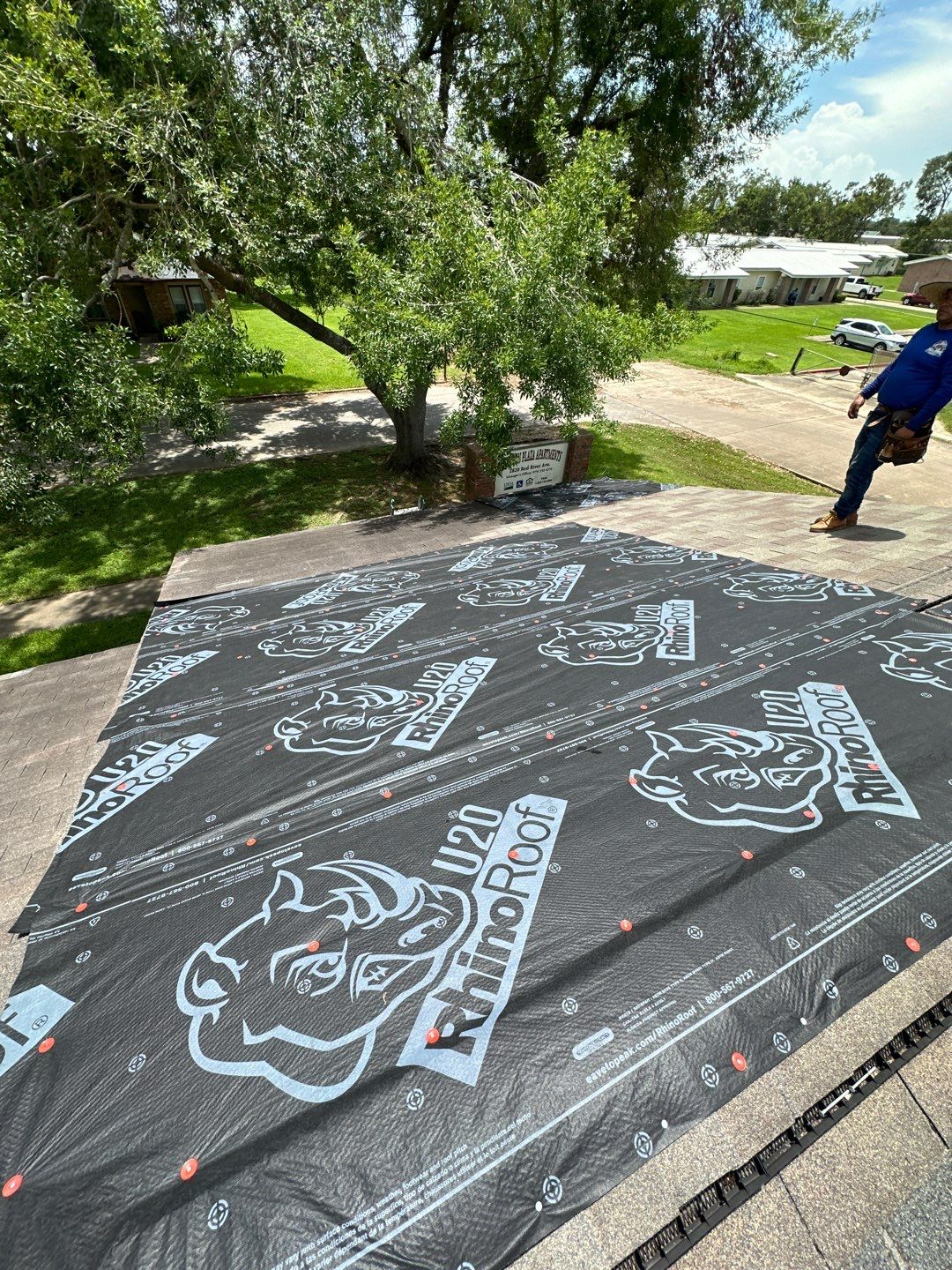 Residential Roofing Repair using Owen's Corning Duration (Lifetime) Shingles by Roof Repair Company