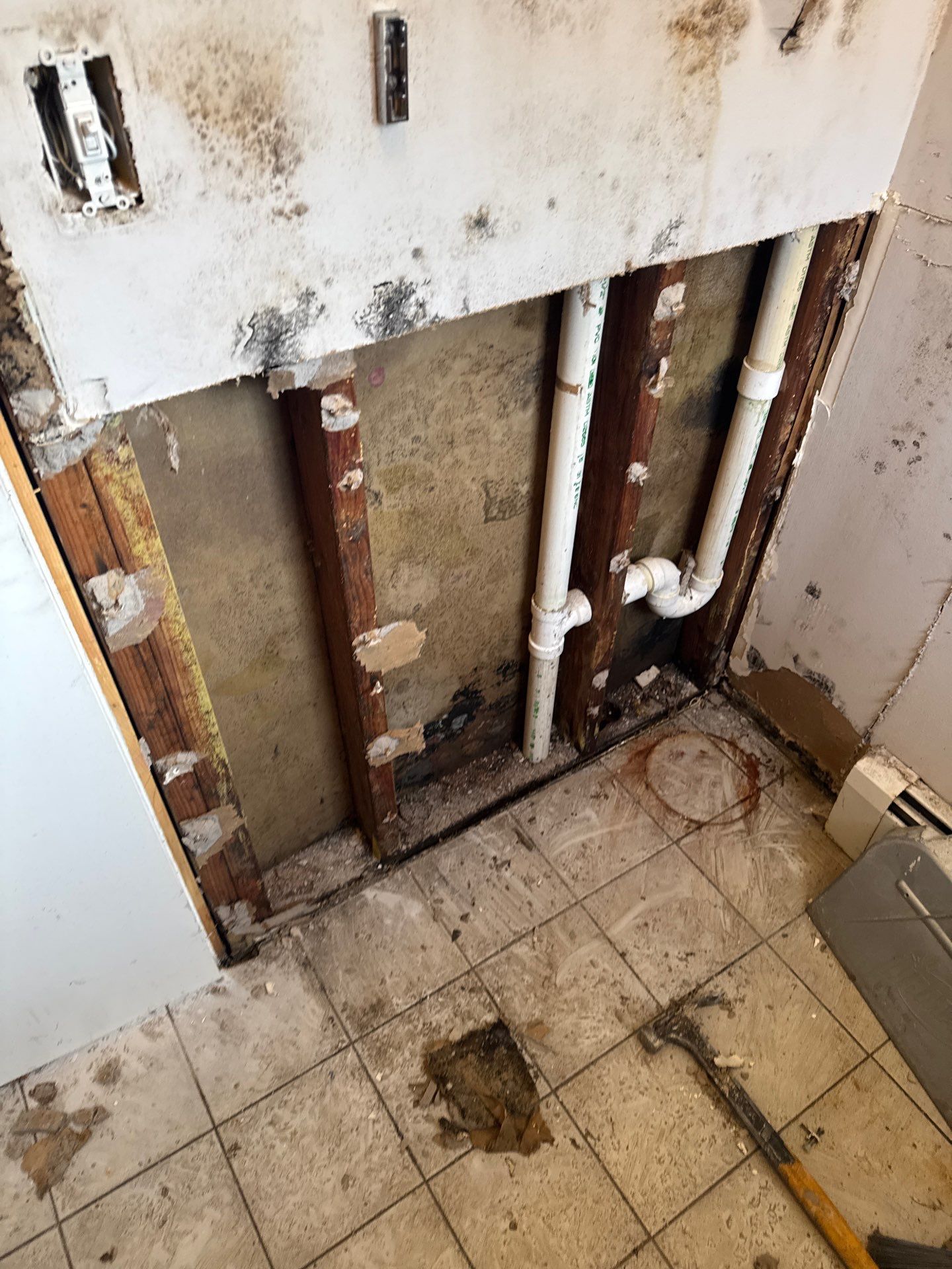 Mold Remediation and Water Damage Repair in Stonybrook, NY by Newhouse Restoration
